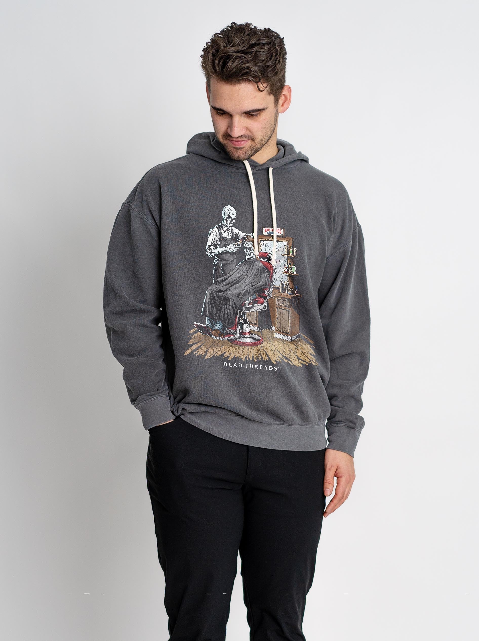 FADE TO BLACK - LIGHTWEIGHT HOODIE – Hoodie – Dead Threads Apparel