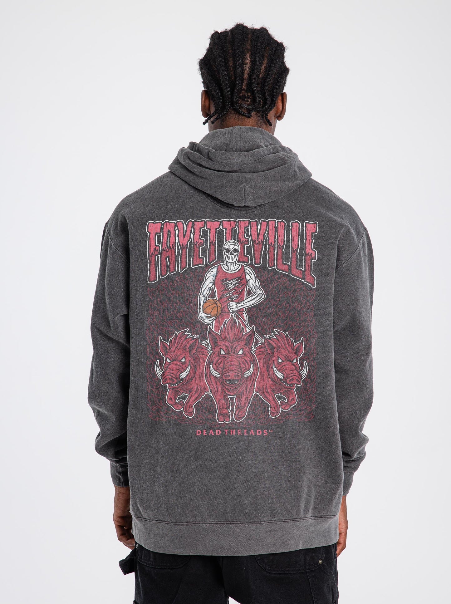 FAYETTEVILLE BASKETBALL - “DT ESSENTIAL" HOODIE – Hoodie – Dead Threads Apparel