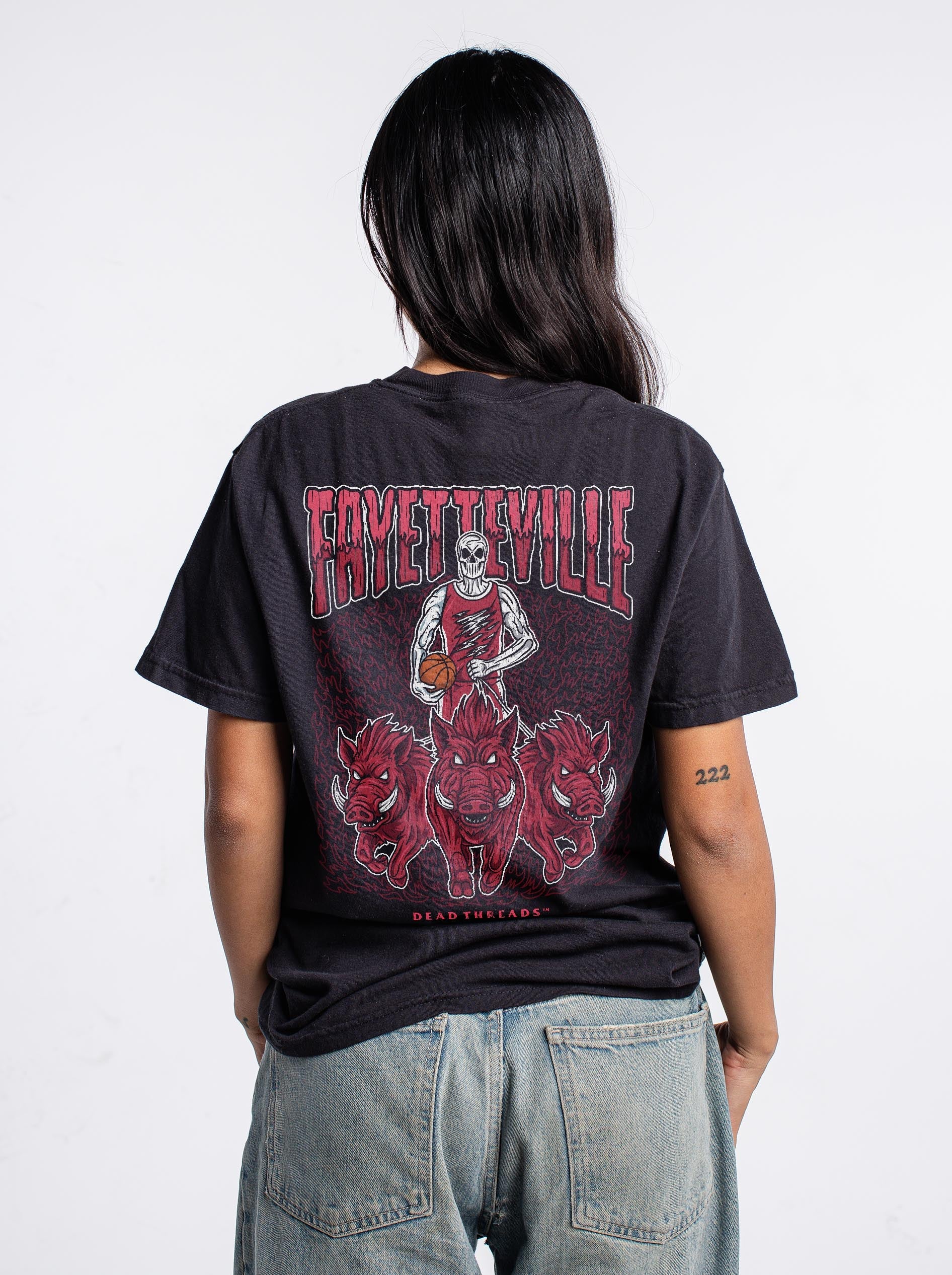 FAYETTEVILLE BASKETBALL - “DT ESSENTIAL" PREMIUM T - SHIRT – T-Shirt – Dead Threads Apparel