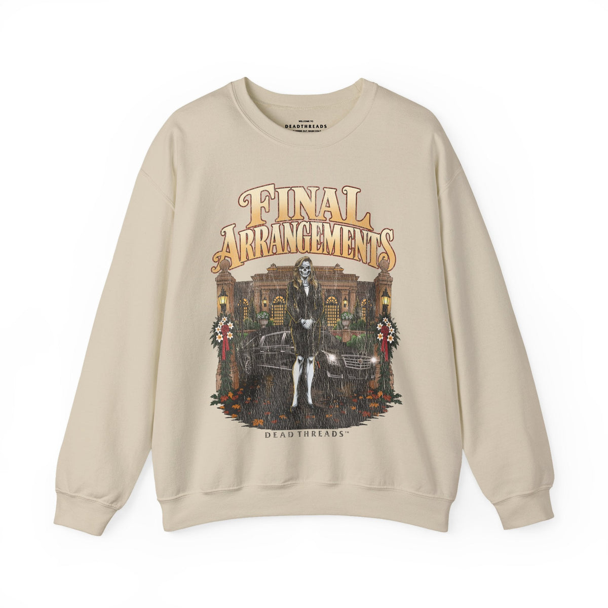 FINAL ARRANGEMENTS (FEMALE) - CREWNECK SWEATSHIRT – Sweatshirt – Dead Threads Apparel