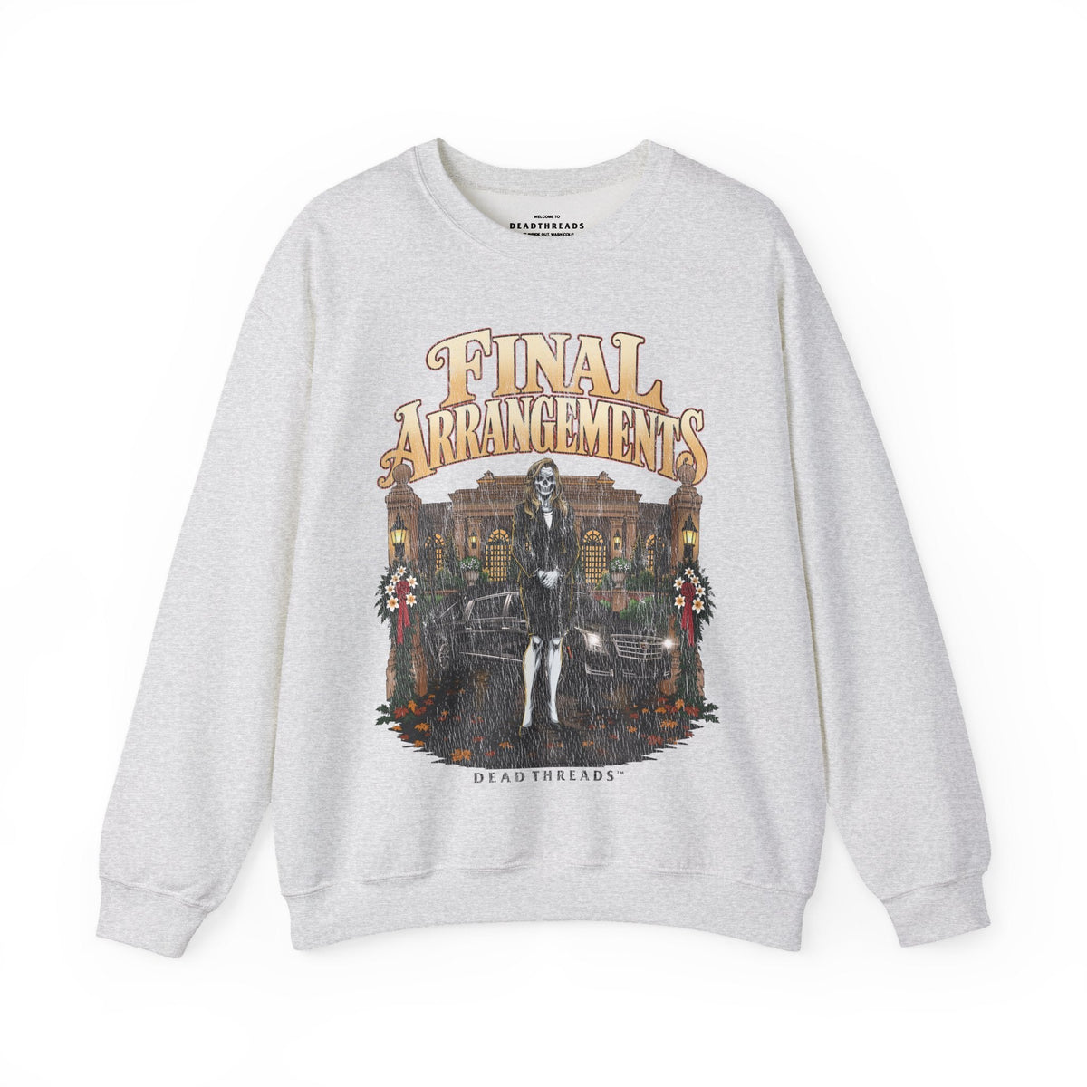 FINAL ARRANGEMENTS (FEMALE) - CREWNECK SWEATSHIRT – Sweatshirt – Dead Threads Apparel