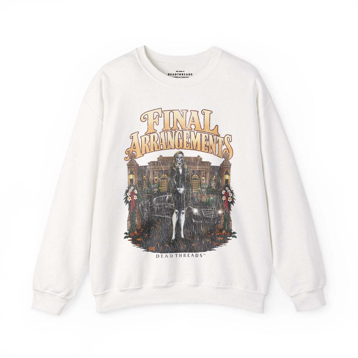 FINAL ARRANGEMENTS (FEMALE) - CREWNECK SWEATSHIRT – Sweatshirt – Dead Threads Apparel