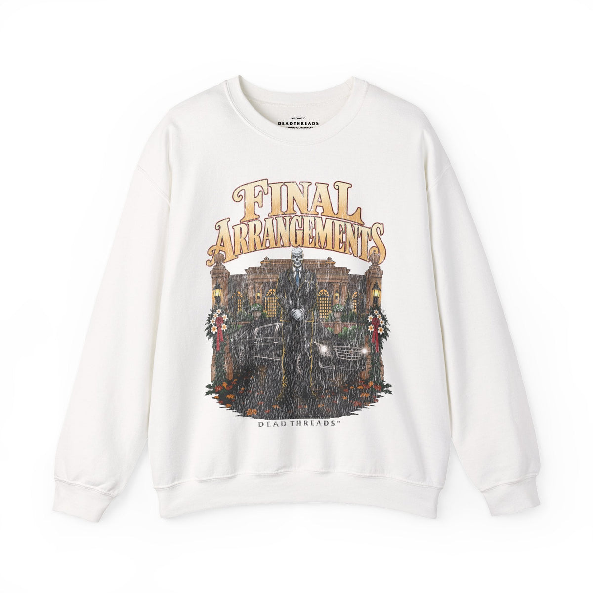 FINAL ARRANGEMENTS (MALE) - CREWNECK SWEATSHIRT – Sweatshirt – Dead Threads Apparel