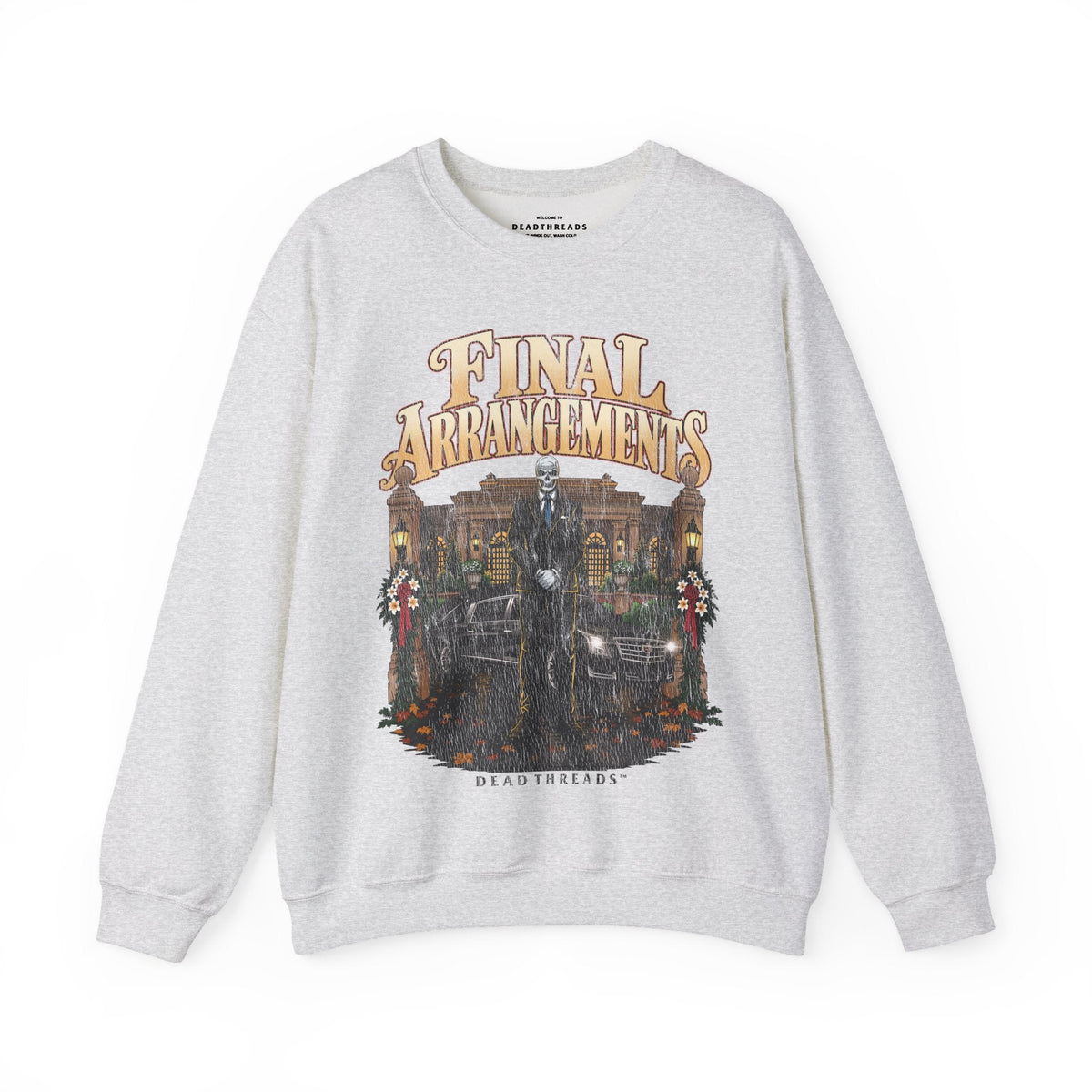 FINAL ARRANGEMENTS (MALE) - CREWNECK SWEATSHIRT – Sweatshirt – Dead Threads Apparel