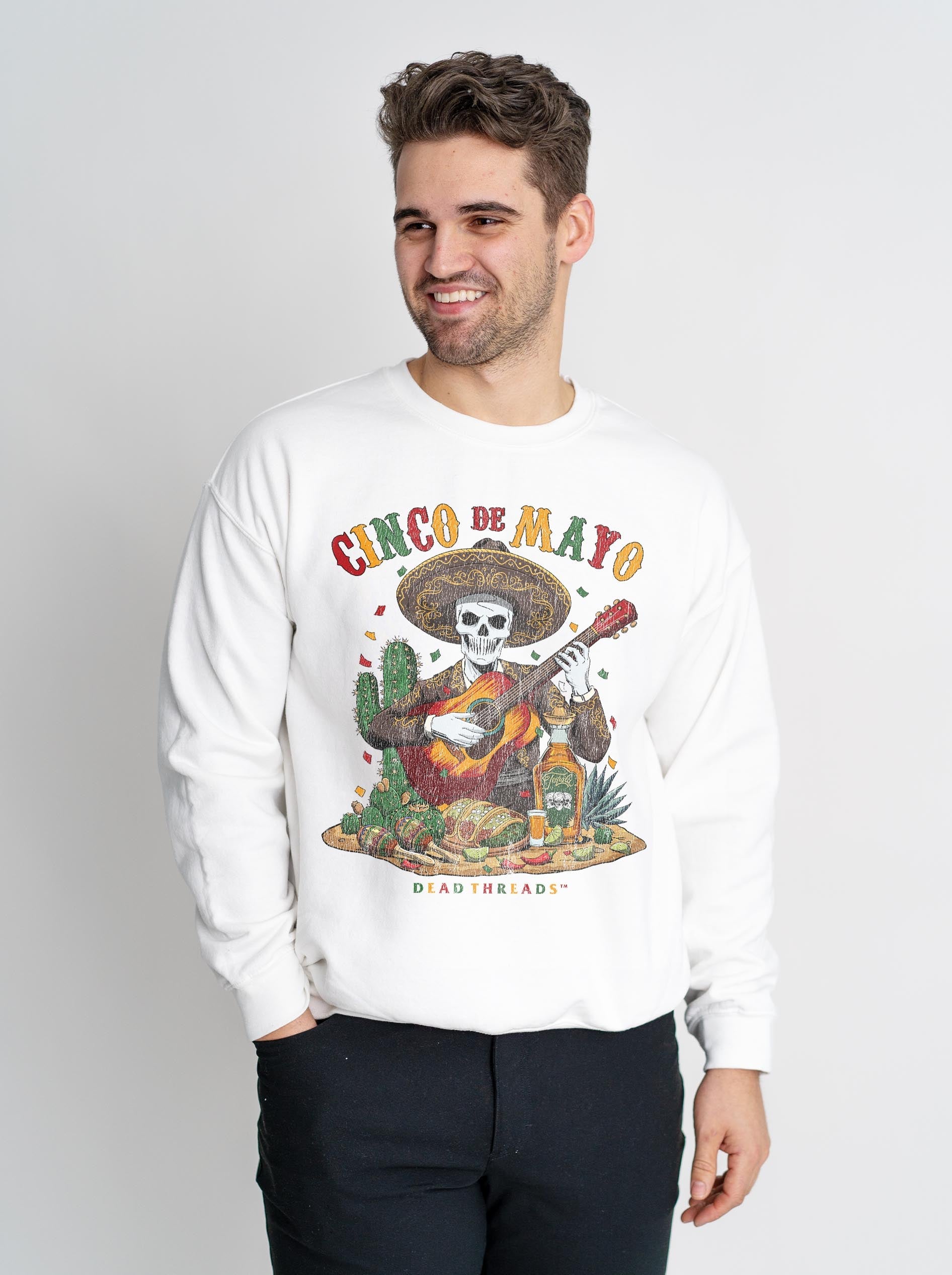 FINAL FIESTA CREWNECK SWEATSHIRT – Sweatshirt – Dead Threads Apparel