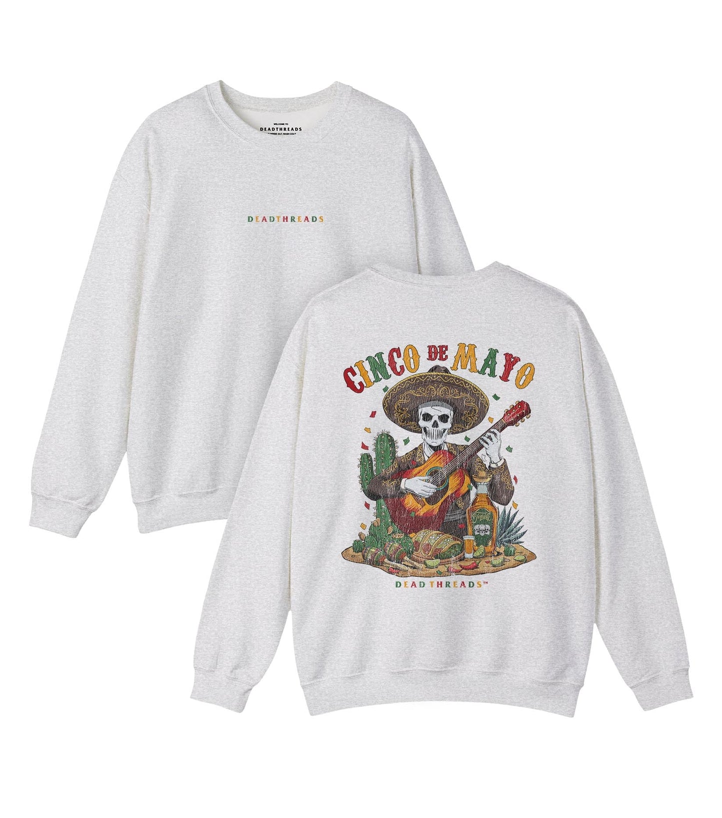 FINAL FIESTA - “DT ESSENTIAL" CREWNECK SWEATSHIRT – Sweatshirt – Dead Threads Apparel