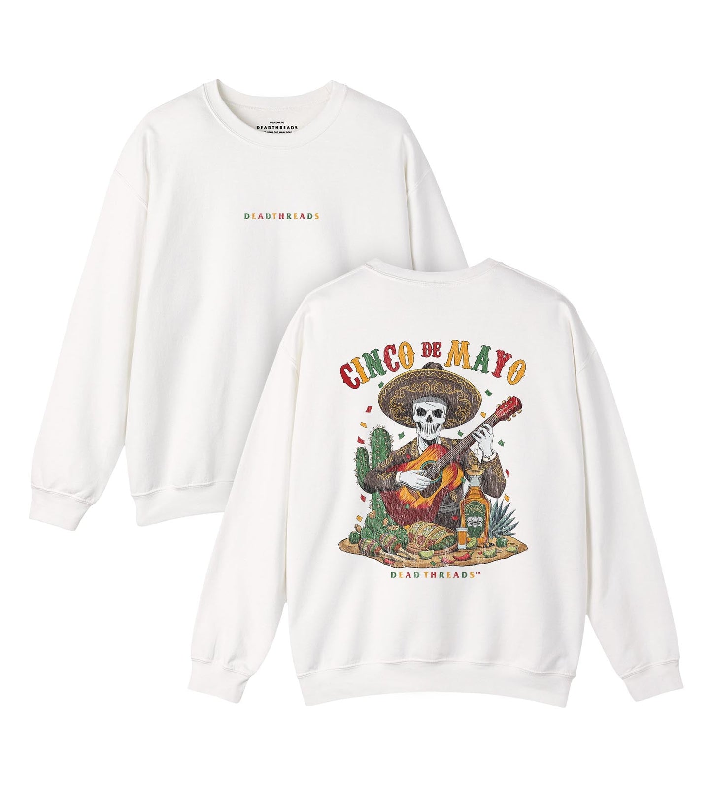 FINAL FIESTA - “DT ESSENTIAL" CREWNECK SWEATSHIRT – Sweatshirt – Dead Threads Apparel