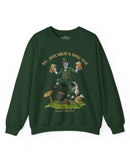 FINAL FORTUNE (St. Patrick’s Day) CREWNECK SWEATSHIRT – Sweatshirt – Dead Threads Apparel