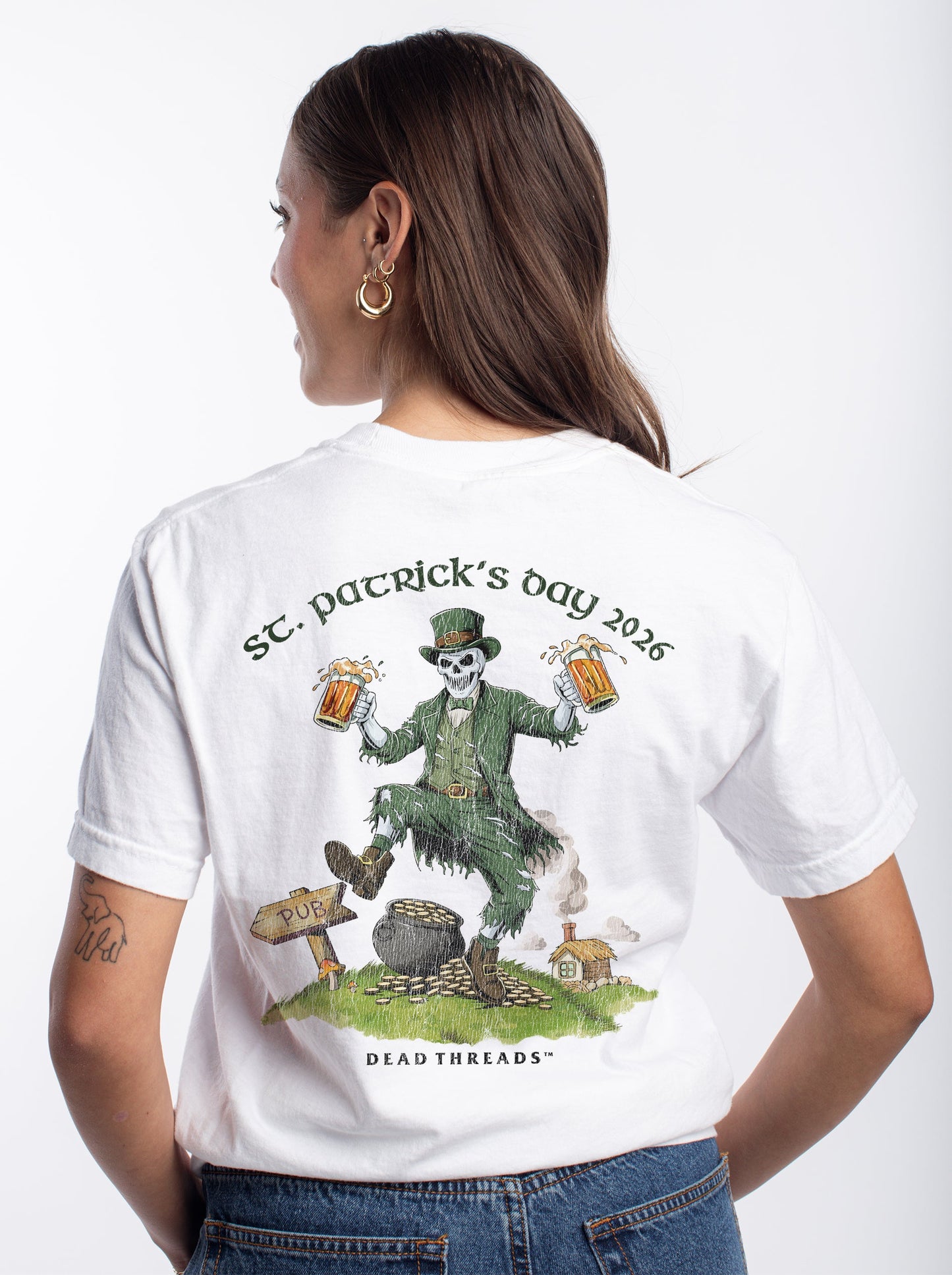 FINAL FORTUNE (St. Patrick’s Day) - “DT ESSENTIAL" PREMIUM T - SHIRT – T-Shirt – Dead Threads Apparel