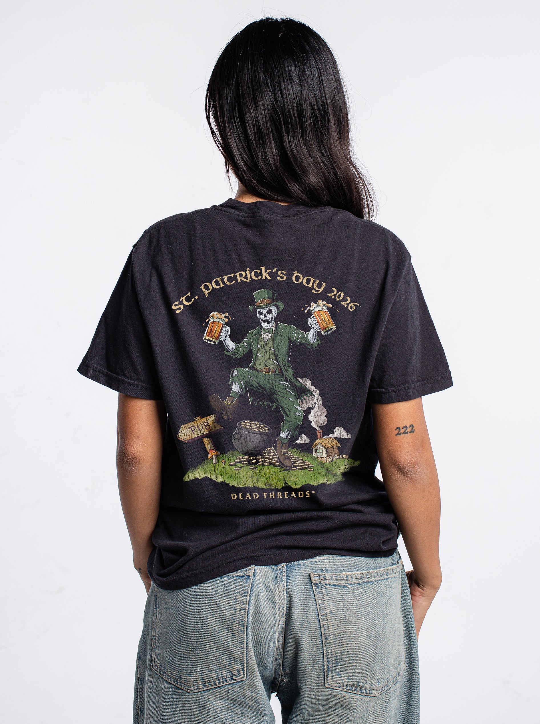 FINAL FORTUNE (St. Patrick’s Day) - “DT ESSENTIAL" PREMIUM T - SHIRT – T-Shirt – Dead Threads Apparel
