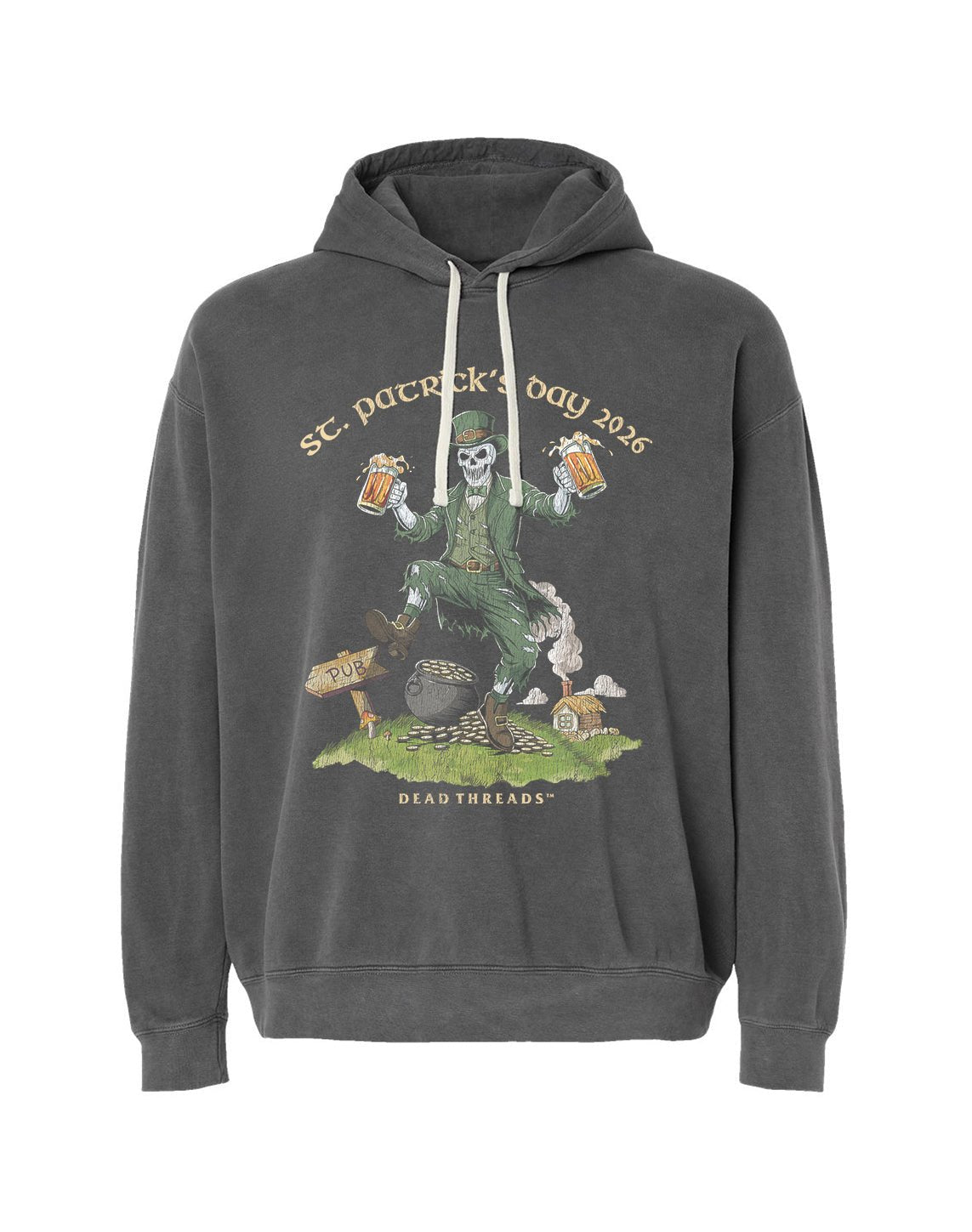 FINAL FORTUNE (St. Patrick’s Day) - LIGHTWEIGHT HOODIE – Lightweight – Dead Threads Apparel