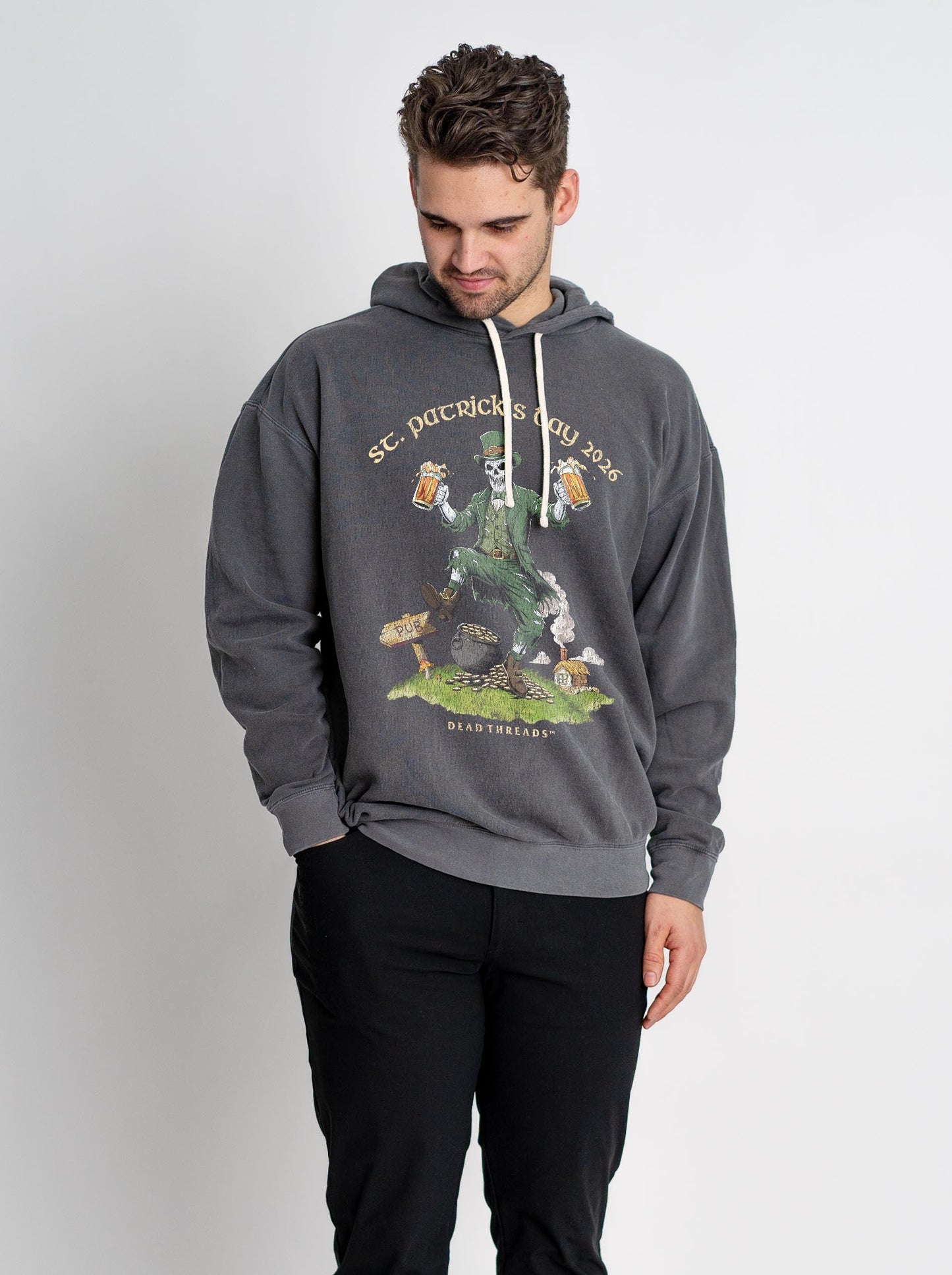 FINAL FORTUNE (St. Patrick’s Day) - LIGHTWEIGHT HOODIE – Lightweight – Dead Threads Apparel