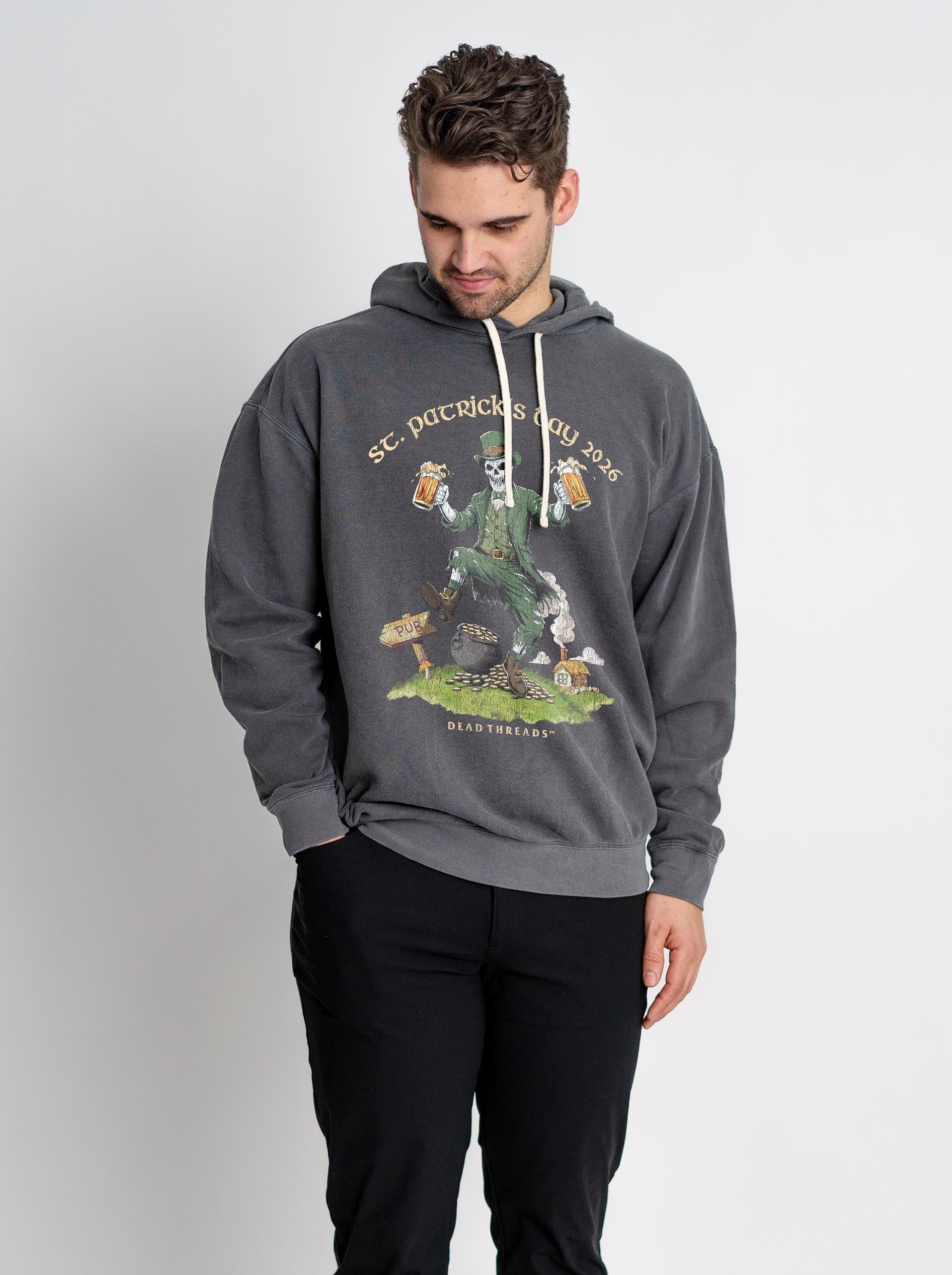 FINAL FORTUNE (St. Patrick’s Day) - LIGHTWEIGHT HOODIE – Lightweight – Dead Threads Apparel