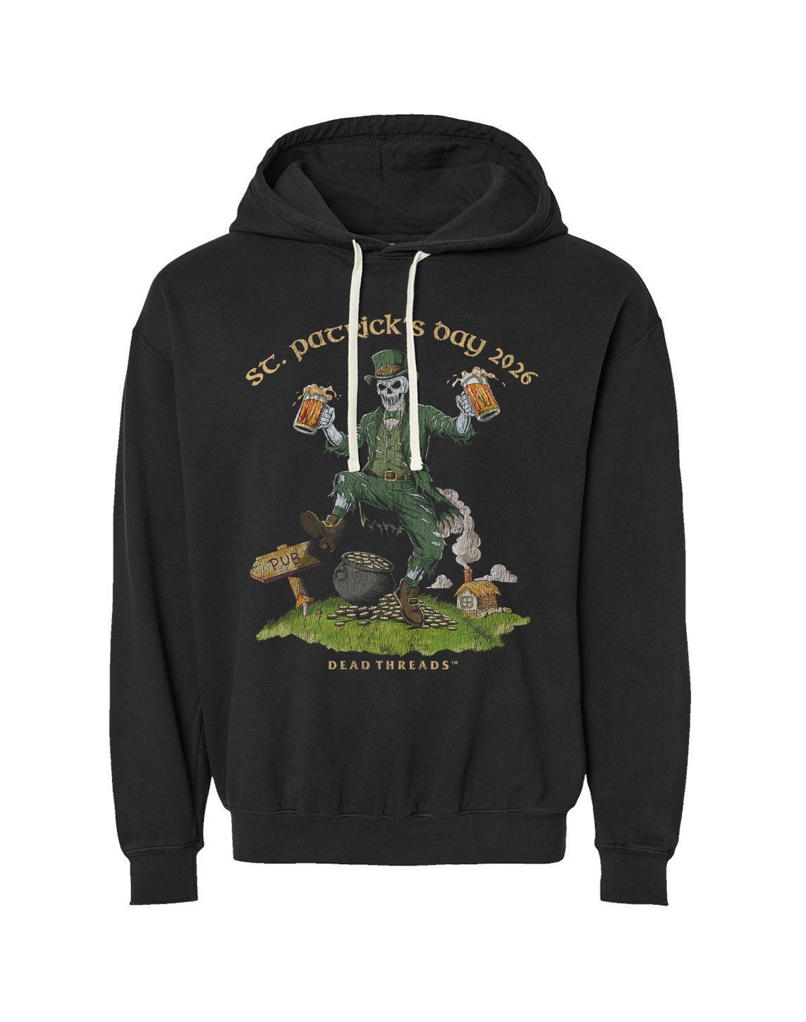FINAL FORTUNE (St. Patrick’s Day) - LIGHTWEIGHT HOODIE – Lightweight – Dead Threads Apparel