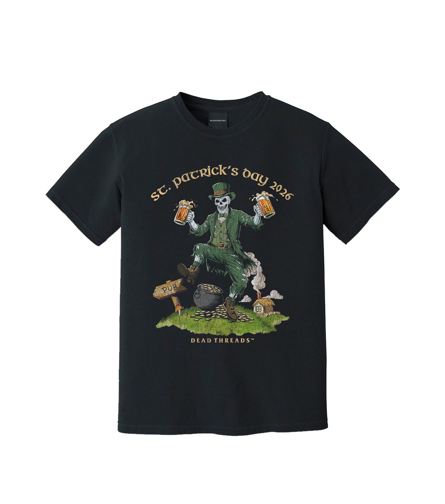 FINAL FORTUNE (St. Patrick’s Day) – T-Shirt – Dead Threads Apparel