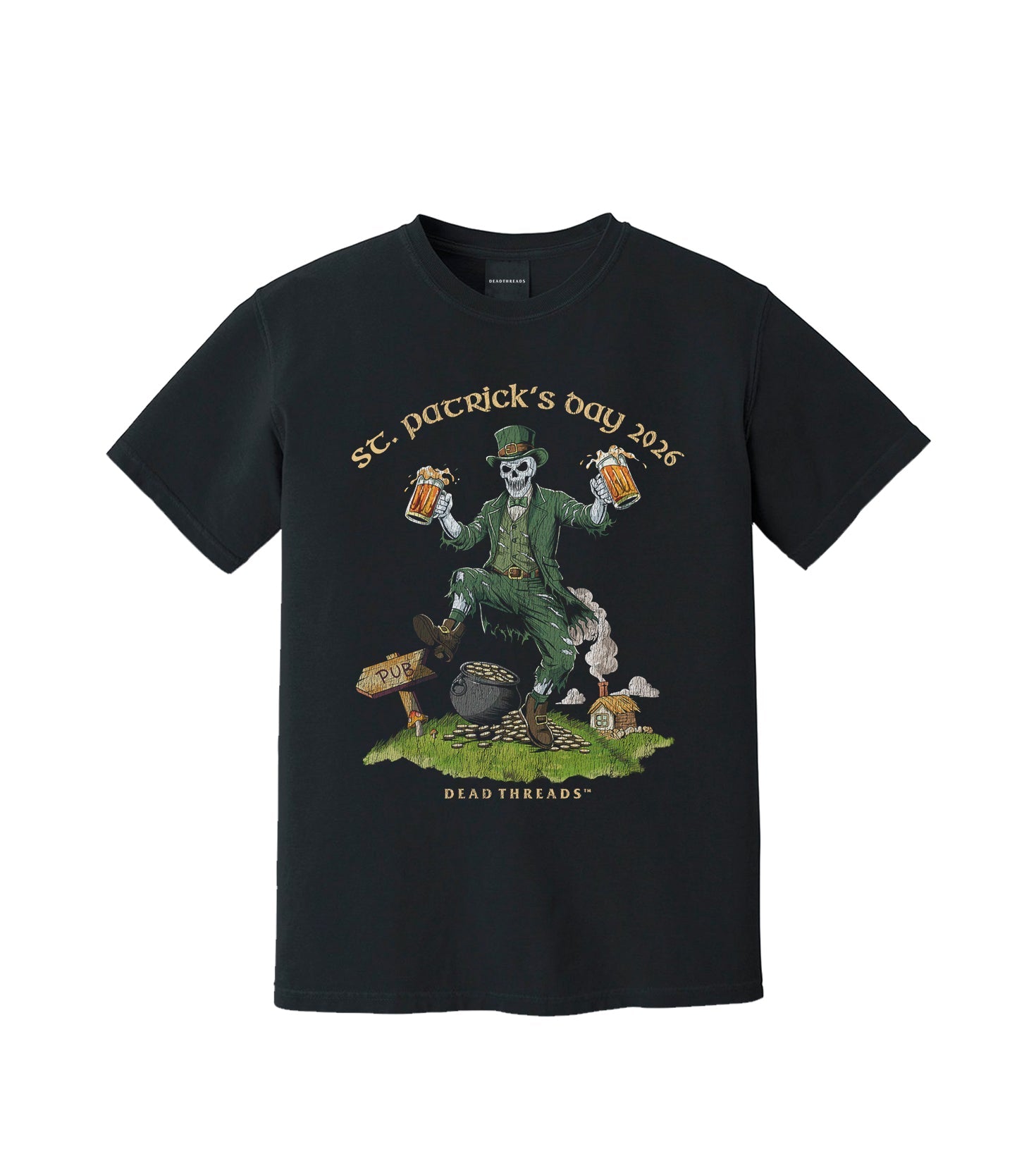FINAL FORTUNE (St. Patrick’s Day) – T-Shirt – Dead Threads Apparel