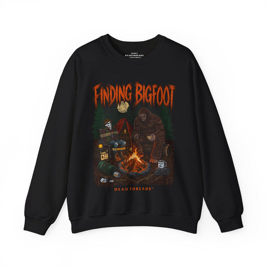 FINDING BIGFOOT CREWNECK SWEATSHIRT - Halloween Limited Drop – Sweatshirt – Dead Threads Apparel