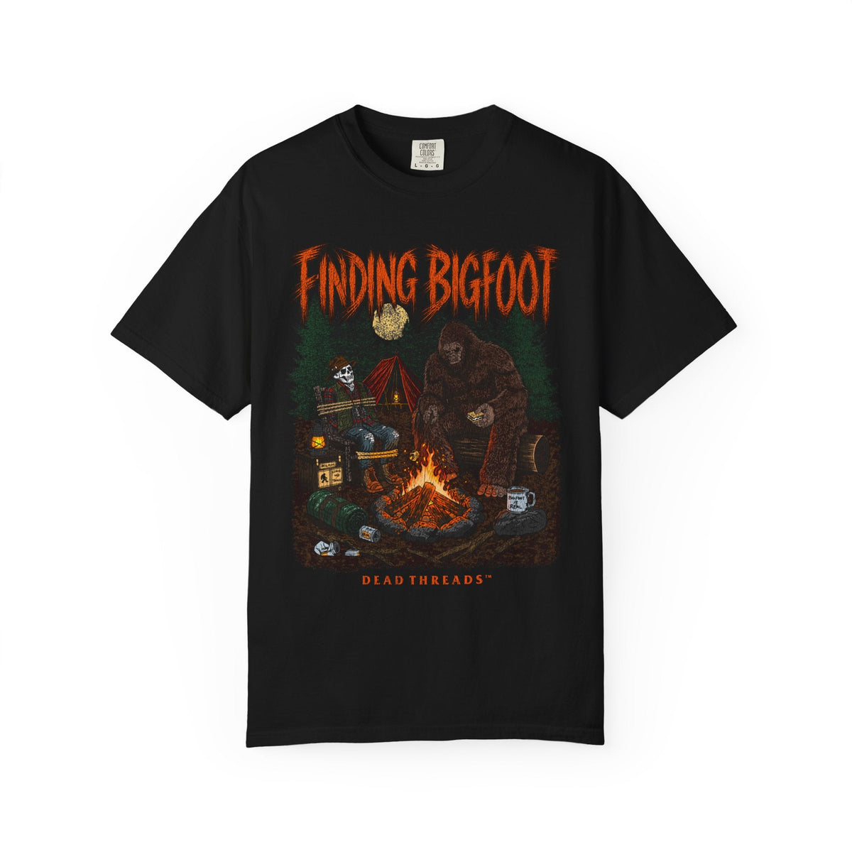 FINDING BIGFOOT - Halloween Limited Drop – T-Shirt – Dead Threads Apparel