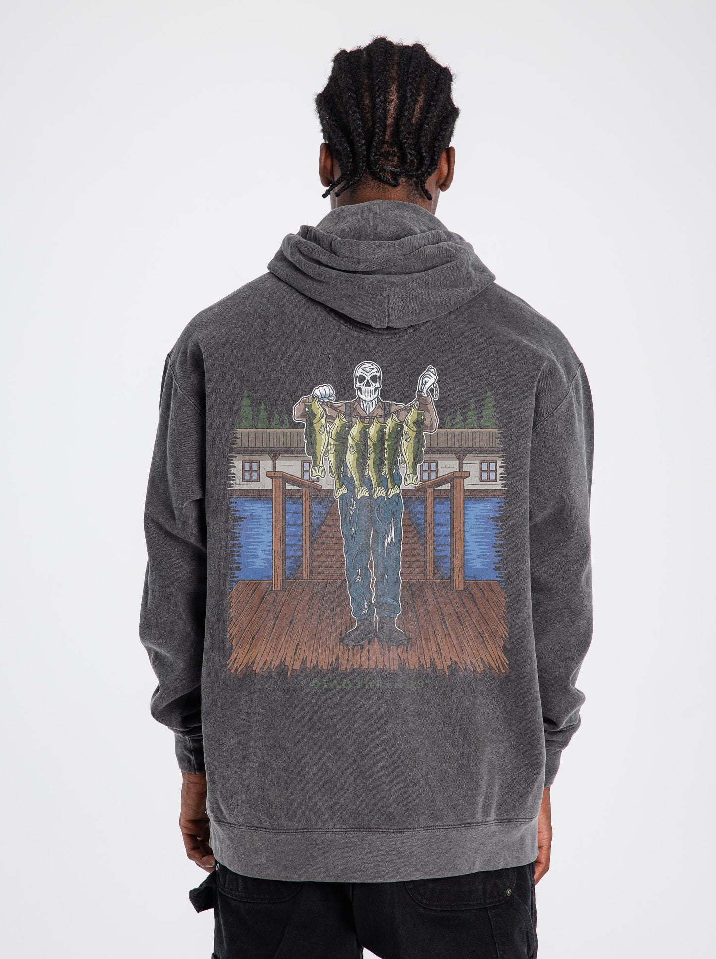 FISH FOR DINNER - “DT ESSENTIAL" HOODIE – Hoodie – Dead Threads Apparel