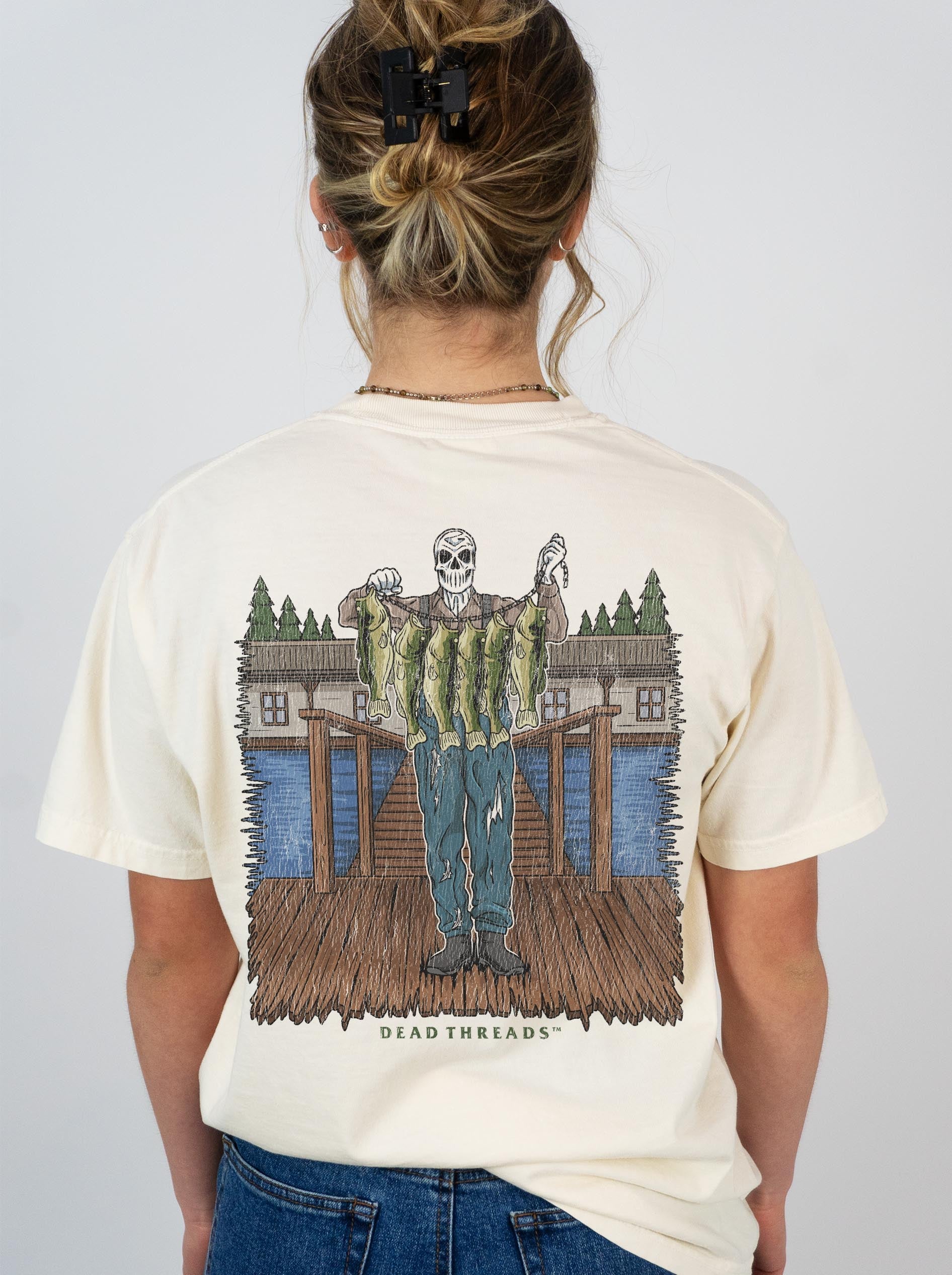 FISH FOR DINNER - “DT ESSENTIAL" PREMIUM T - SHIRT – T-Shirt – Dead Threads Apparel
