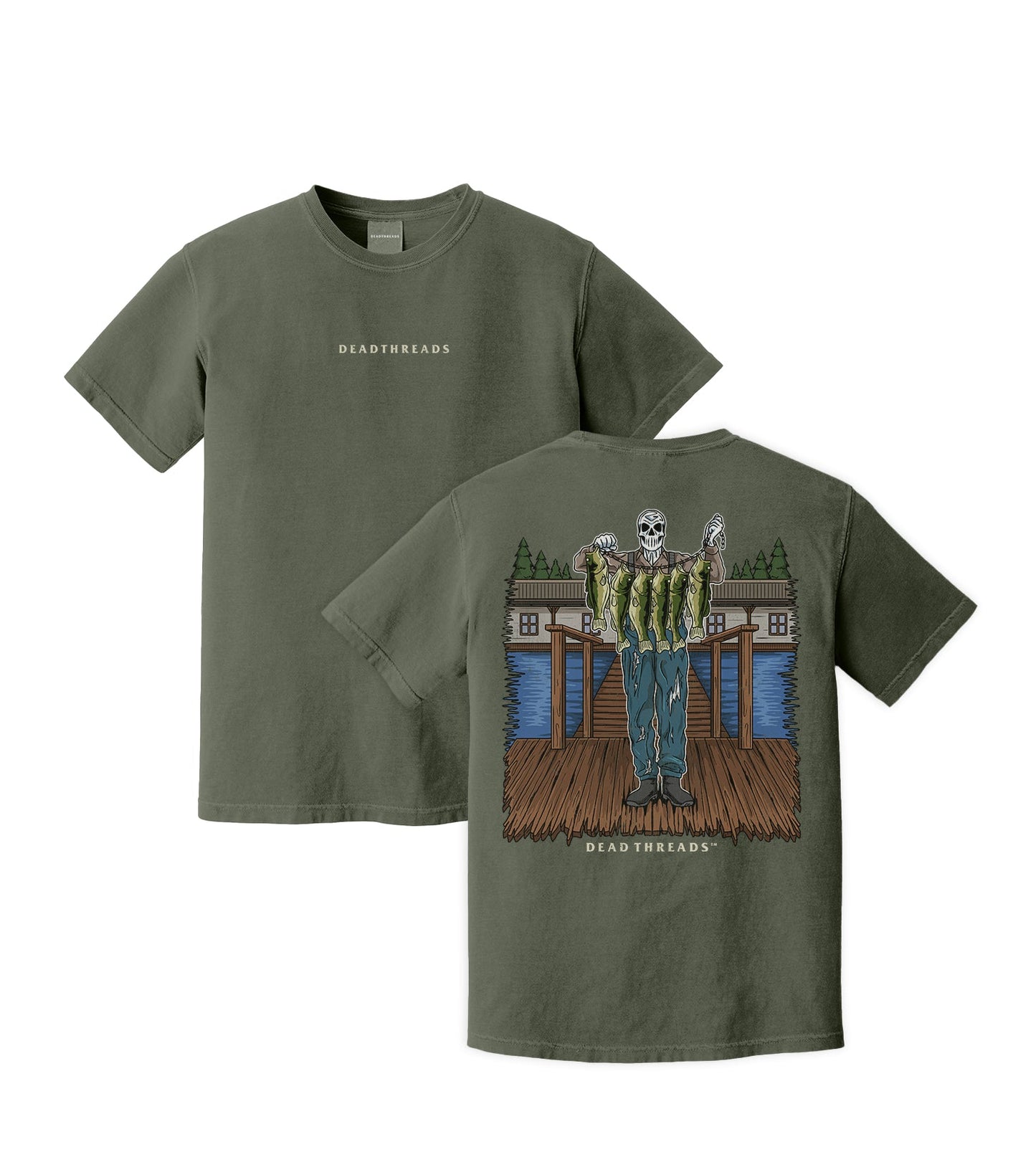 FISH FOR DINNER - “DT ESSENTIAL" PREMIUM T - SHIRT – T-Shirt – Dead Threads Apparel