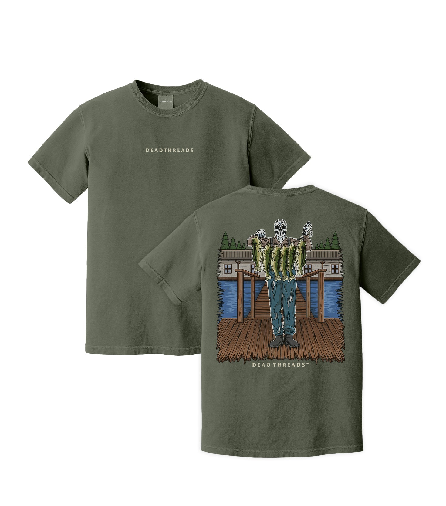 FISH FOR DINNER - “DT ESSENTIAL" PREMIUM T - SHIRT – T-Shirt – Dead Threads Apparel