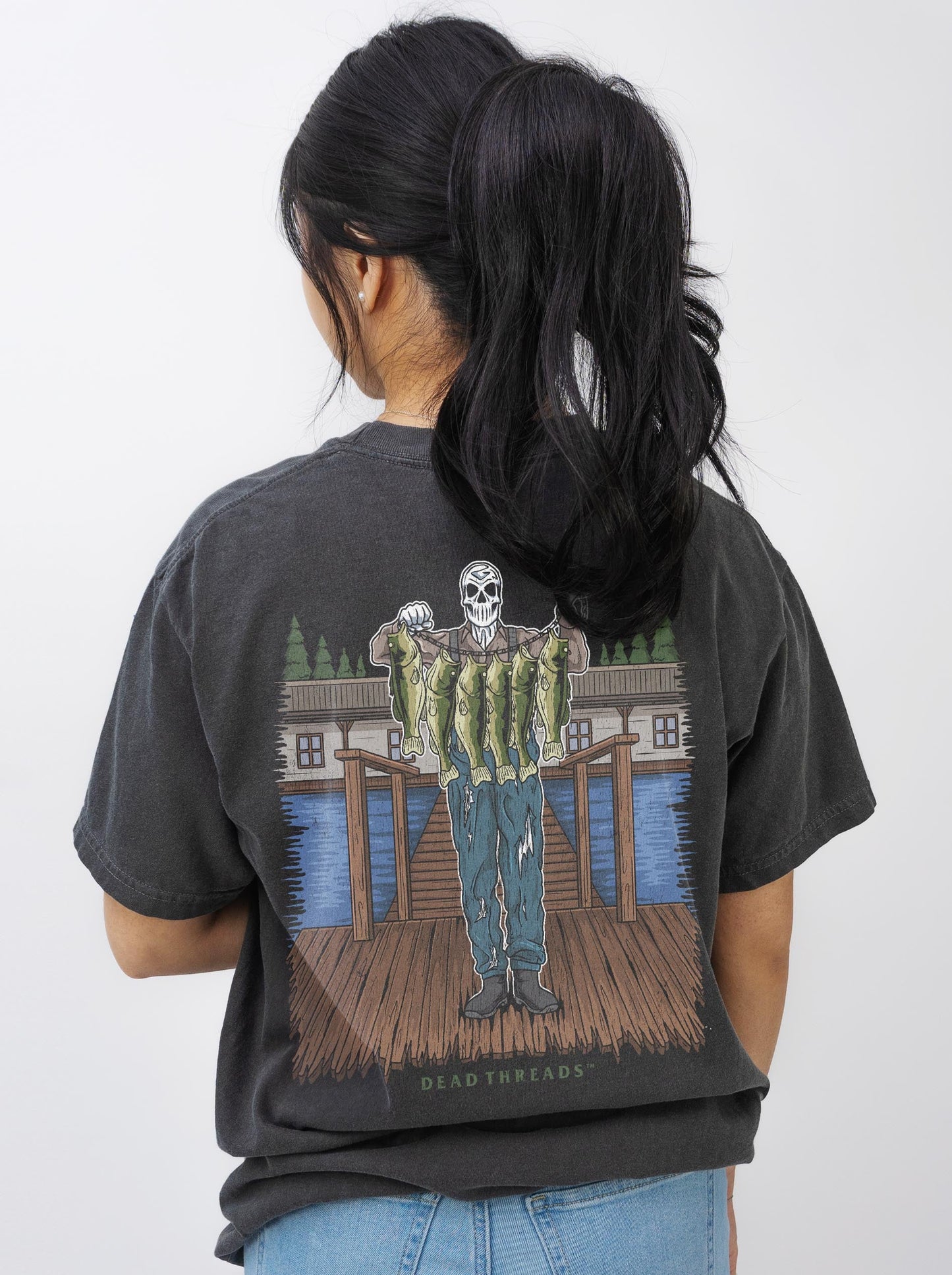 FISH FOR DINNER - “DT ESSENTIAL" PREMIUM T - SHIRT – T-Shirt – Dead Threads Apparel