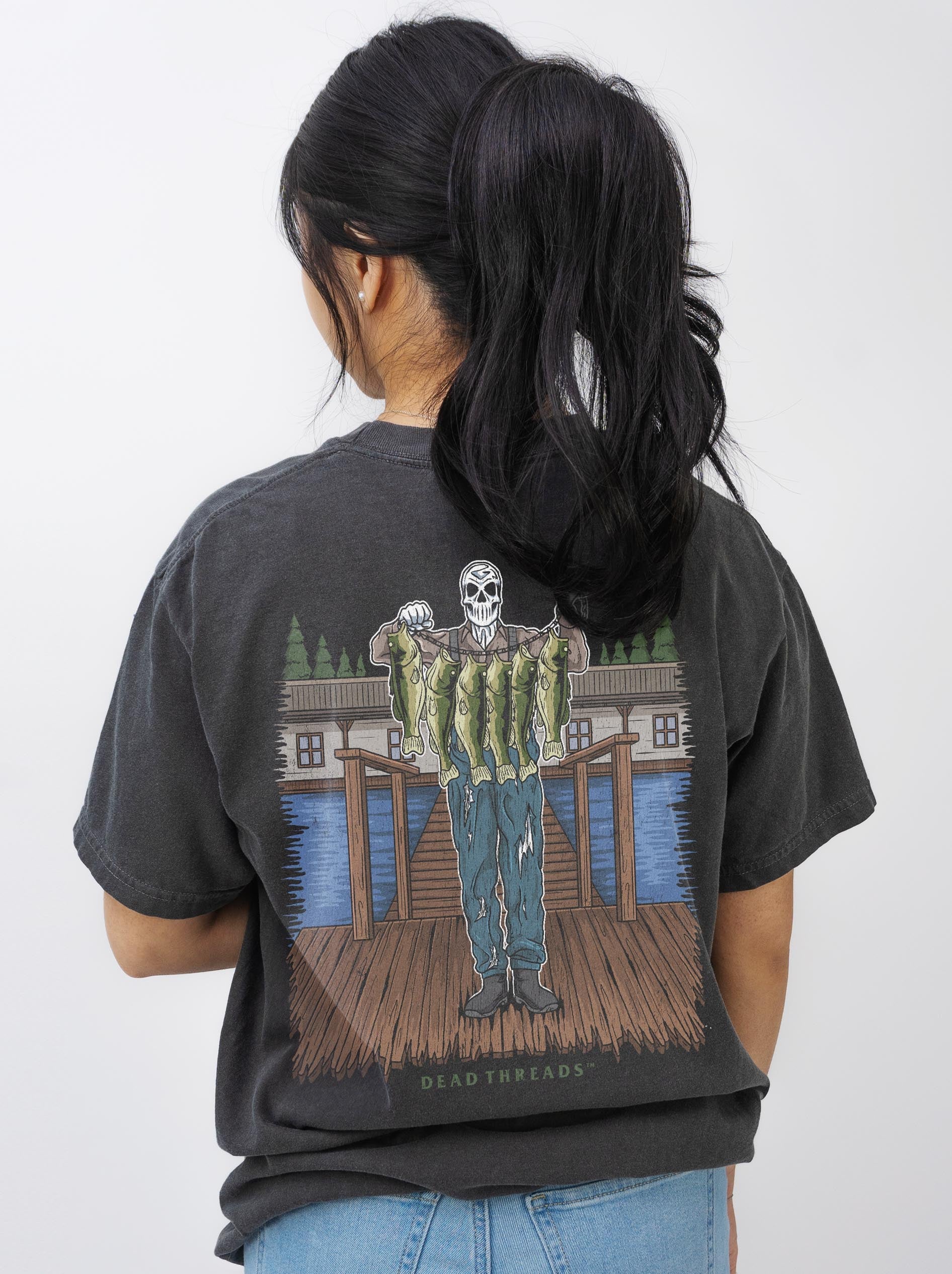 FISH FOR DINNER - “DT ESSENTIAL" PREMIUM T - SHIRT – T-Shirt – Dead Threads Apparel