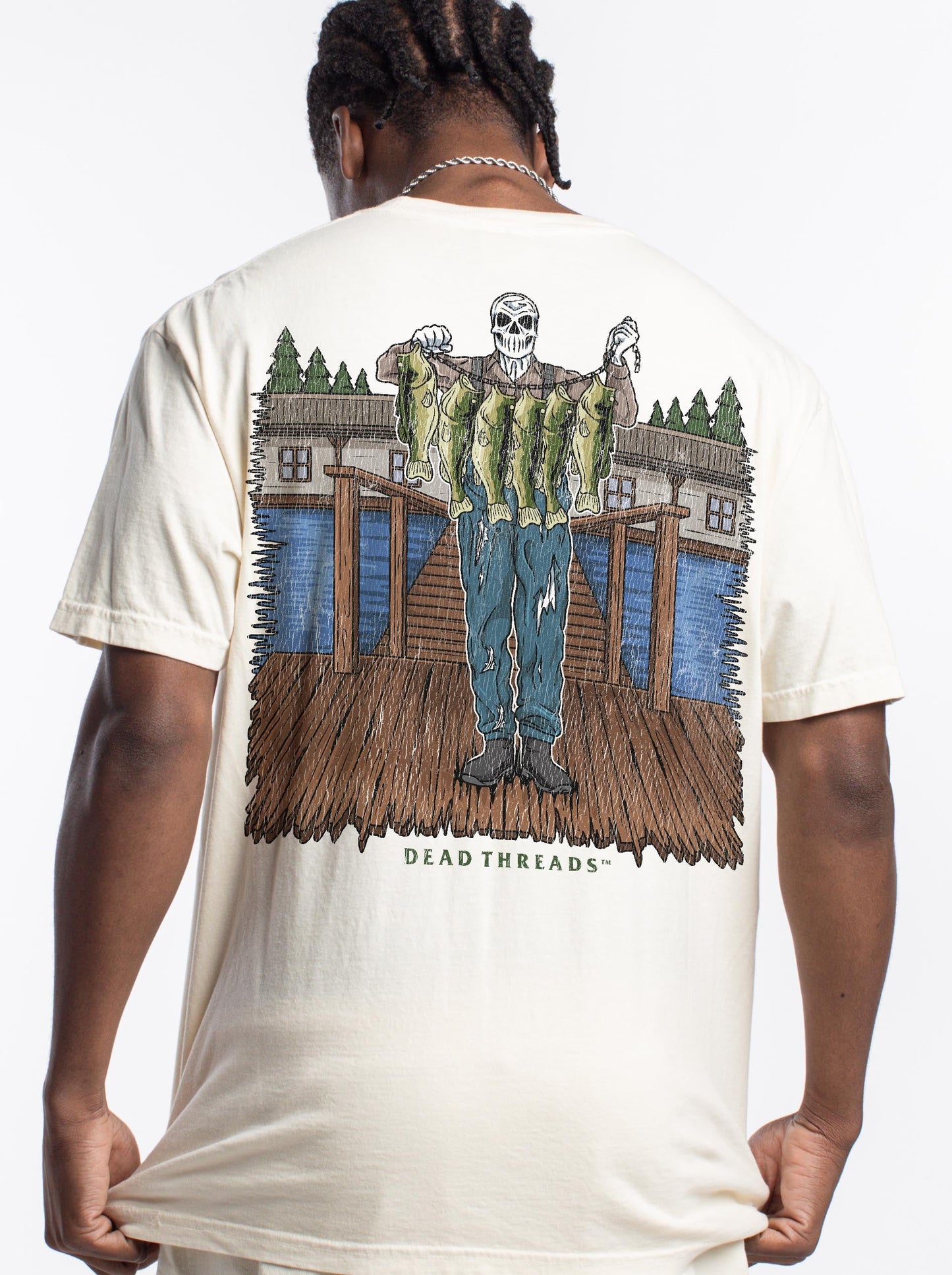 FISH FOR DINNER - “DT ESSENTIAL" PREMIUM T - SHIRT – T-Shirt – Dead Threads Apparel