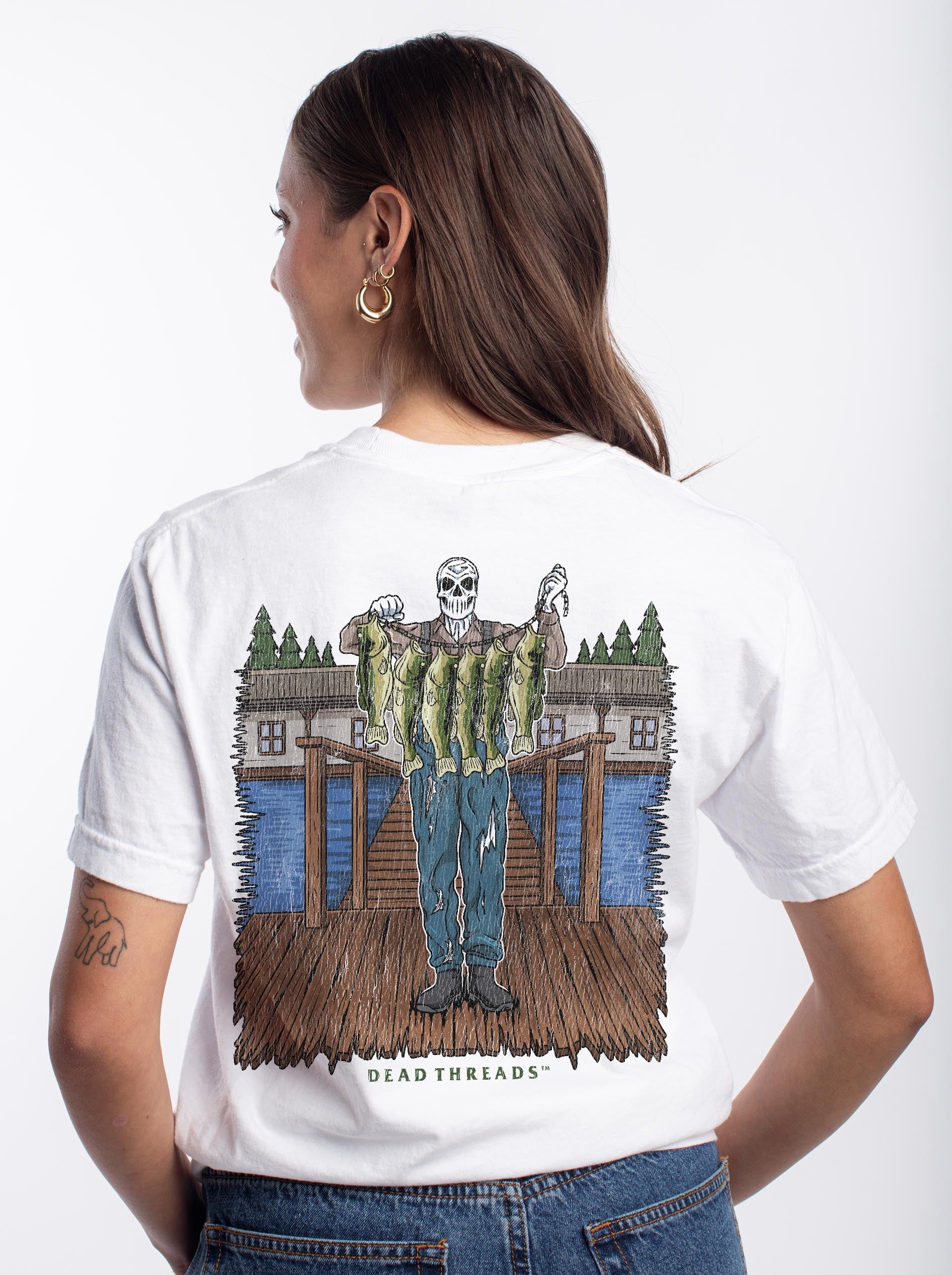 FISH FOR DINNER - “DT ESSENTIAL" PREMIUM T - SHIRT – T-Shirt – Dead Threads Apparel