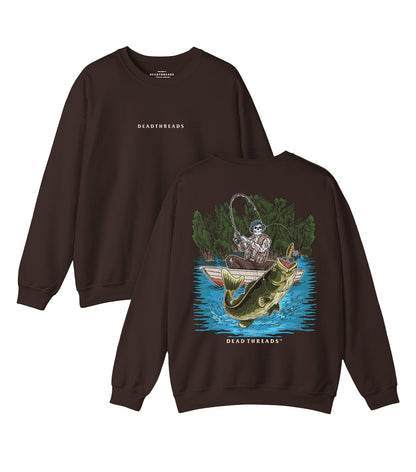 FISH ON - “DT ESSENTIAL" CREWNECK SWEATSHIRT – Sweatshirt – Dead Threads Apparel