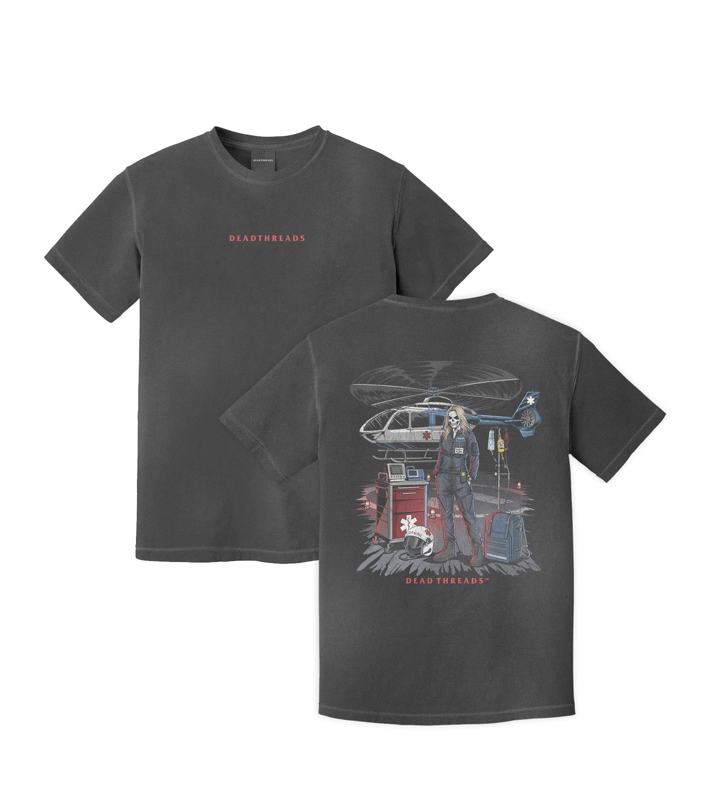 FLIGHT NURSE - “DT ESSENTIAL" PREMIUM T-SHIRT – T-Shirt – Dead Threads Apparel