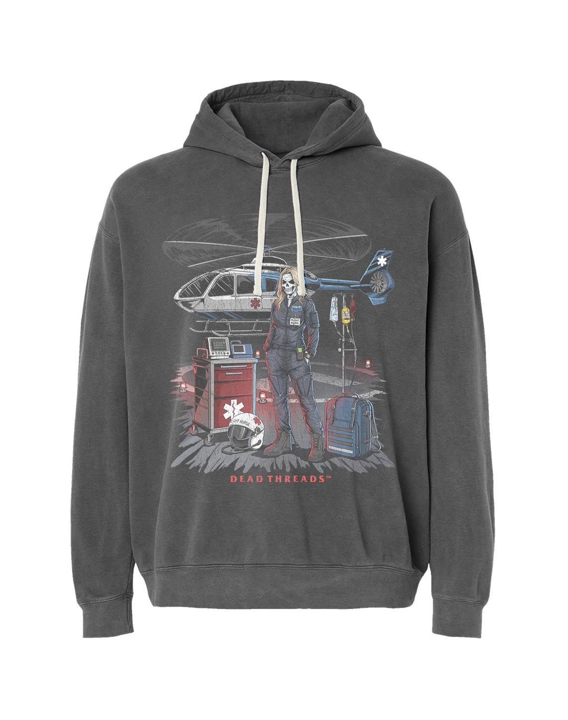 FLIGHT NURSE - LIGHTWEIGHT HOODIE – Lightweight – Dead Threads Apparel