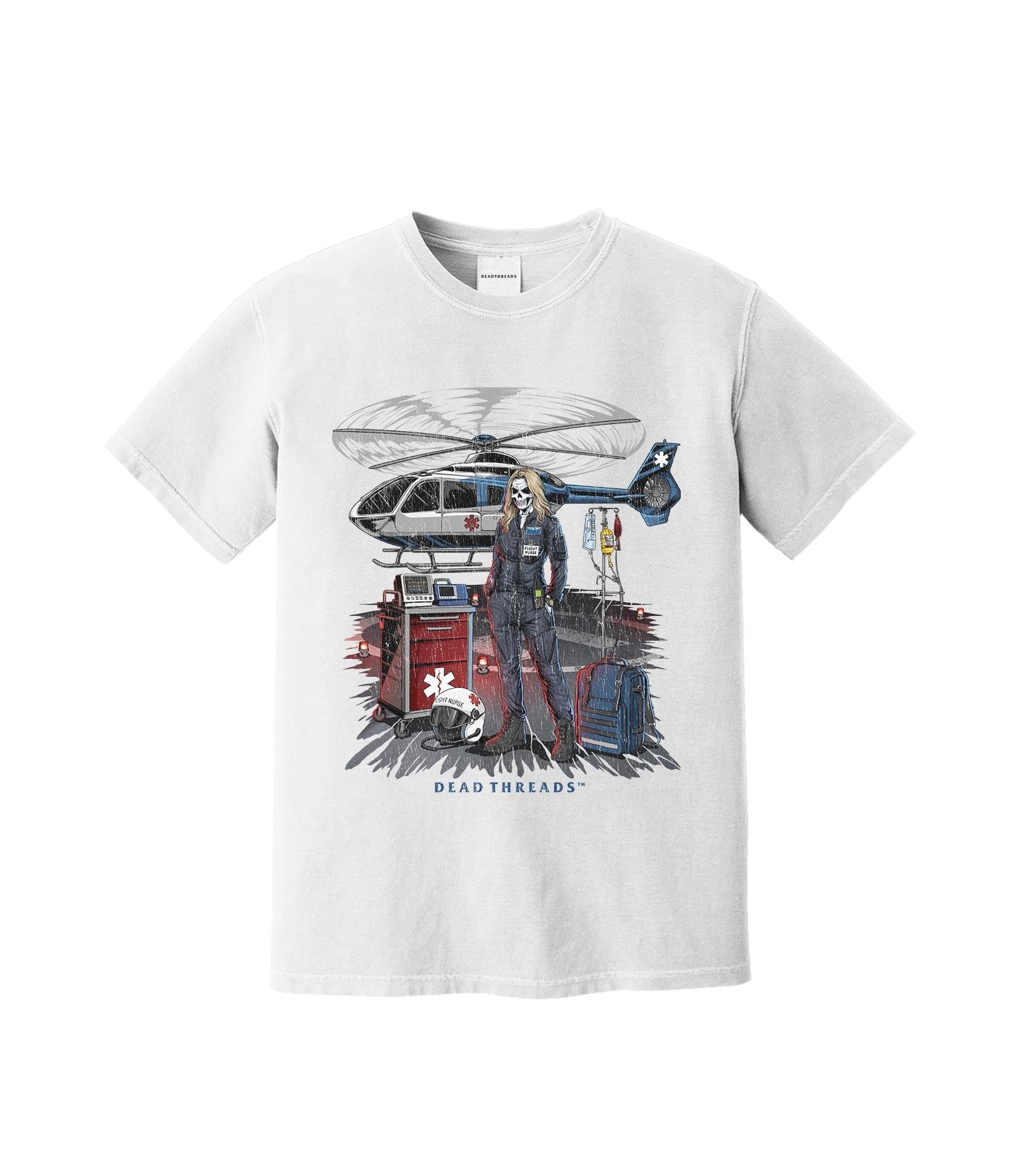 FLIGHT NURSE – T-Shirt – Dead Threads Apparel