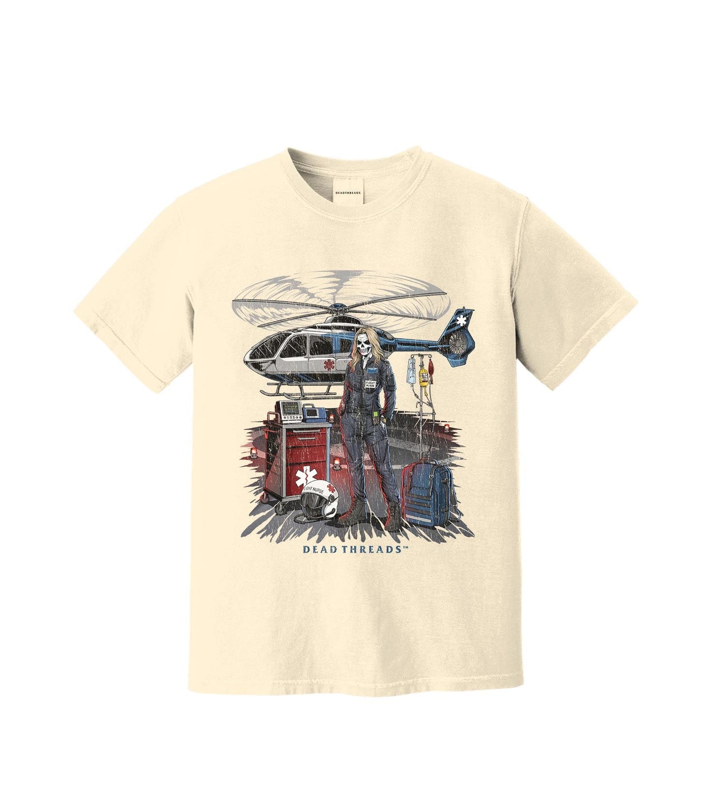 FLIGHT NURSE – T-Shirt – Dead Threads Apparel