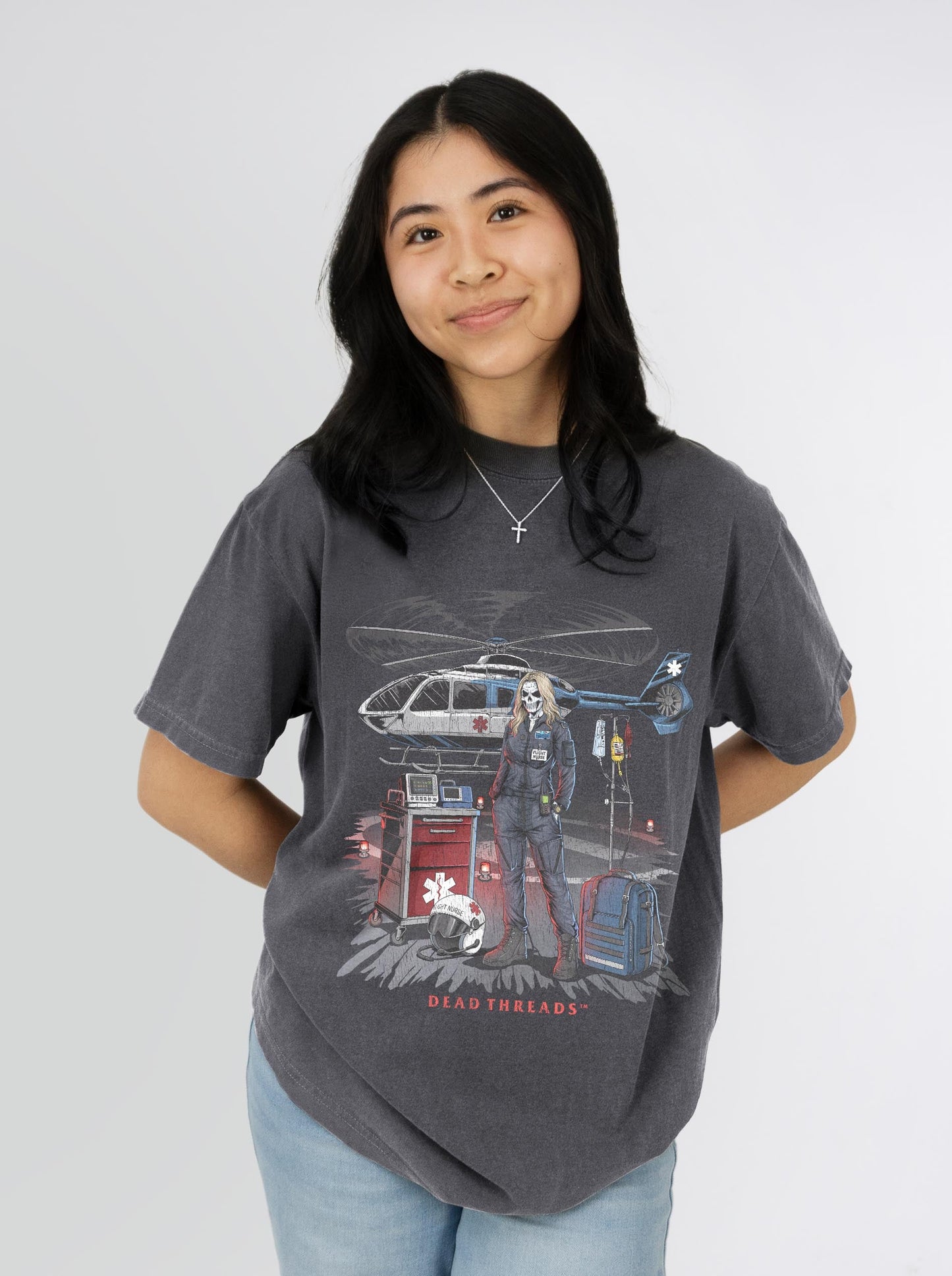 FLIGHT NURSE – T-Shirt – Dead Threads Apparel