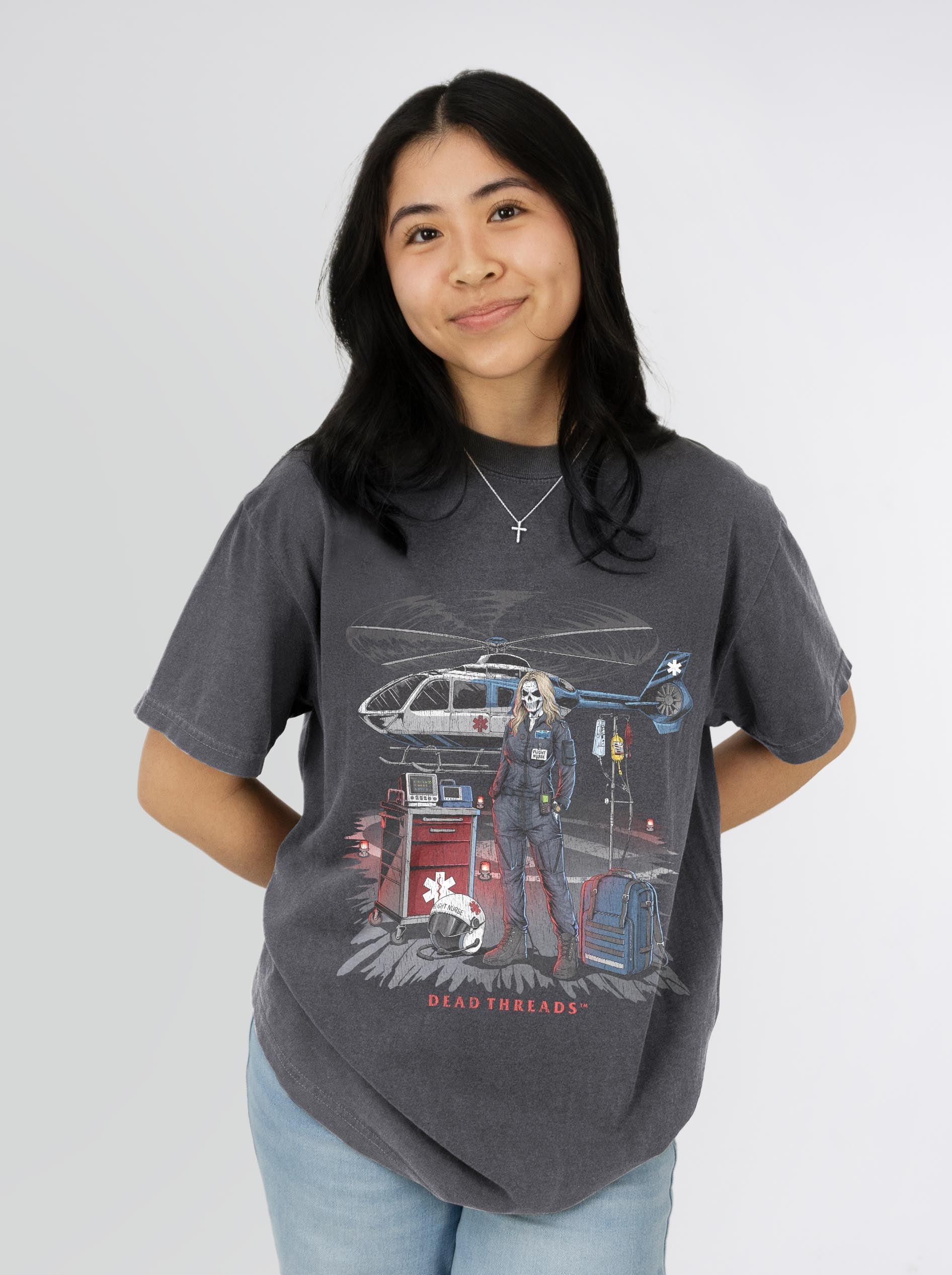 FLIGHT NURSE – T-Shirt – Dead Threads Apparel
