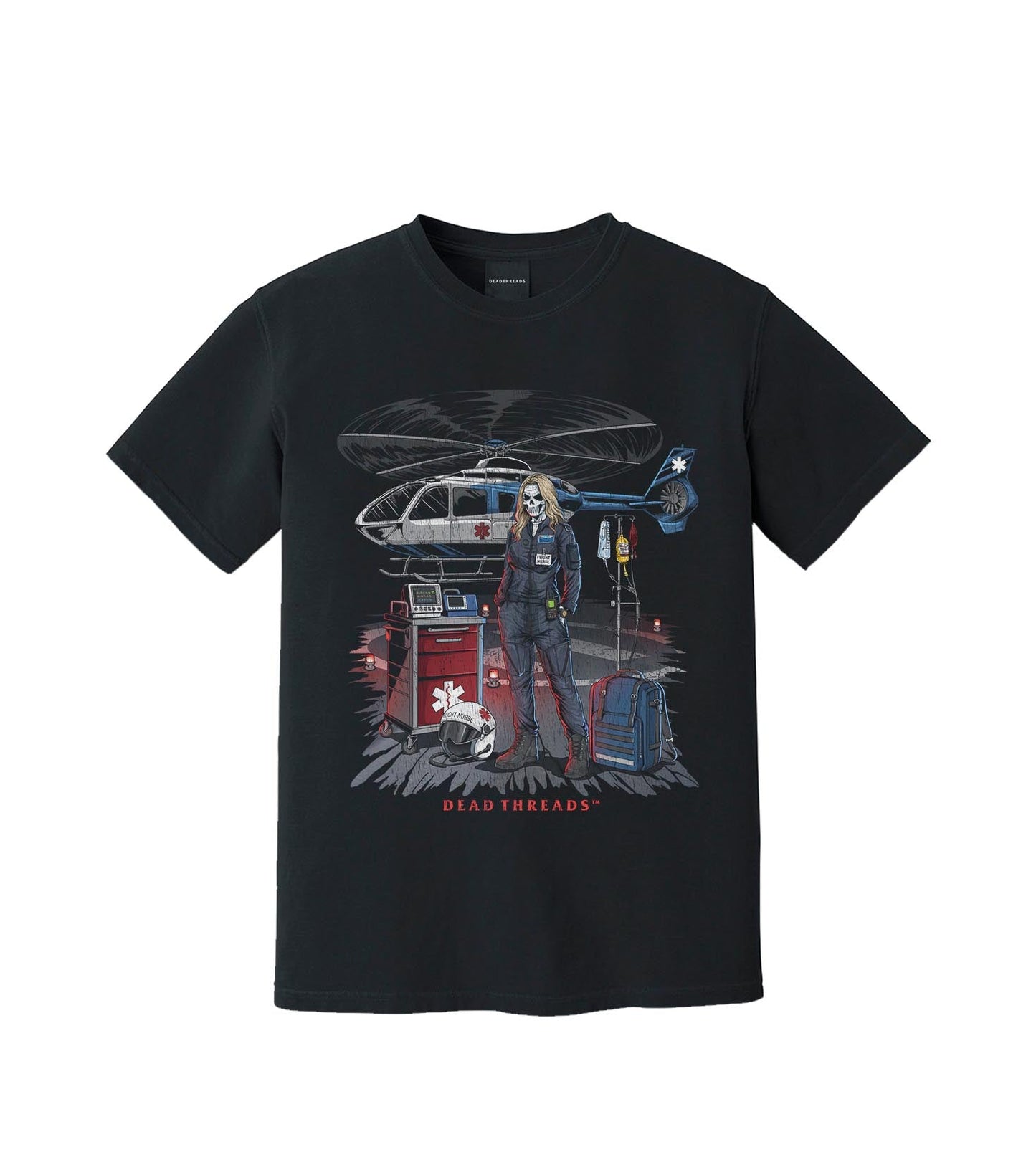 FLIGHT NURSE – T-Shirt – Dead Threads Apparel