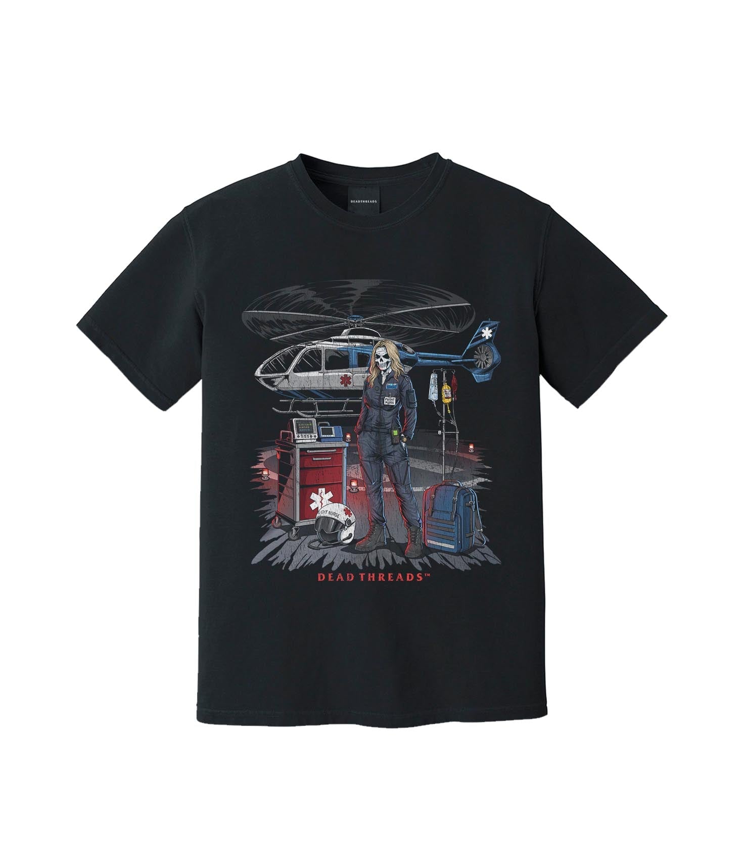 FLIGHT NURSE – T-Shirt – Dead Threads Apparel