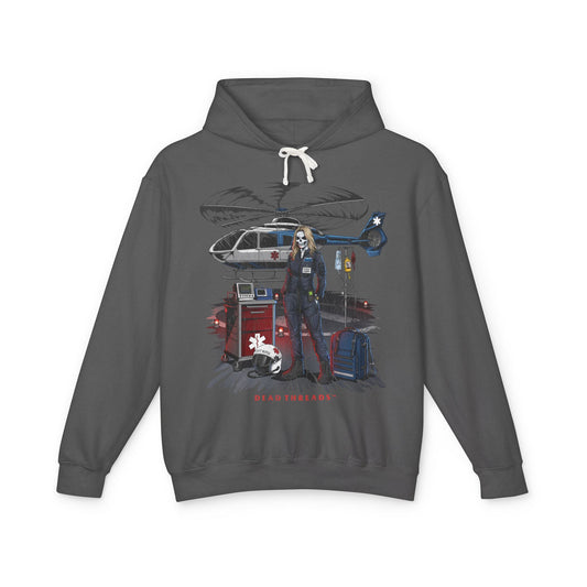 FLIGHT NURSE v2 (FEMALE) - LIGHTWEIGHT HOODIE – Hoodie – Dead Threads Apparel