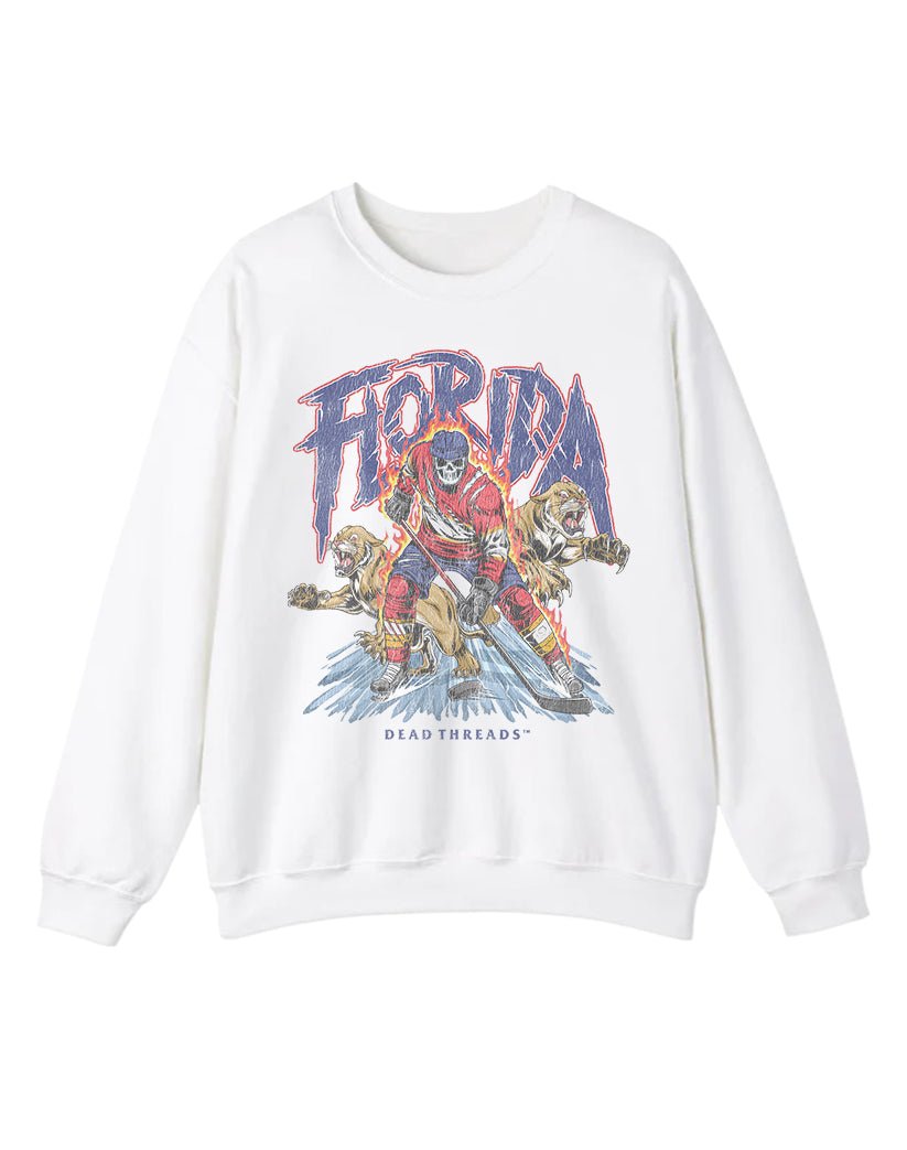 FLORIDA HOCKEY CREWNECK SWEATSHIRT – Sweatshirt – Dead Threads Apparel