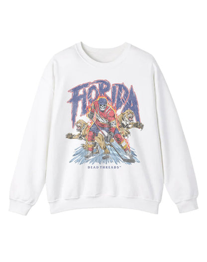 FLORIDA HOCKEY CREWNECK SWEATSHIRT – Sweatshirt – Dead Threads Apparel