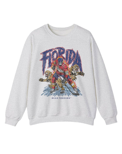 FLORIDA HOCKEY CREWNECK SWEATSHIRT – Sweatshirt – Dead Threads Apparel
