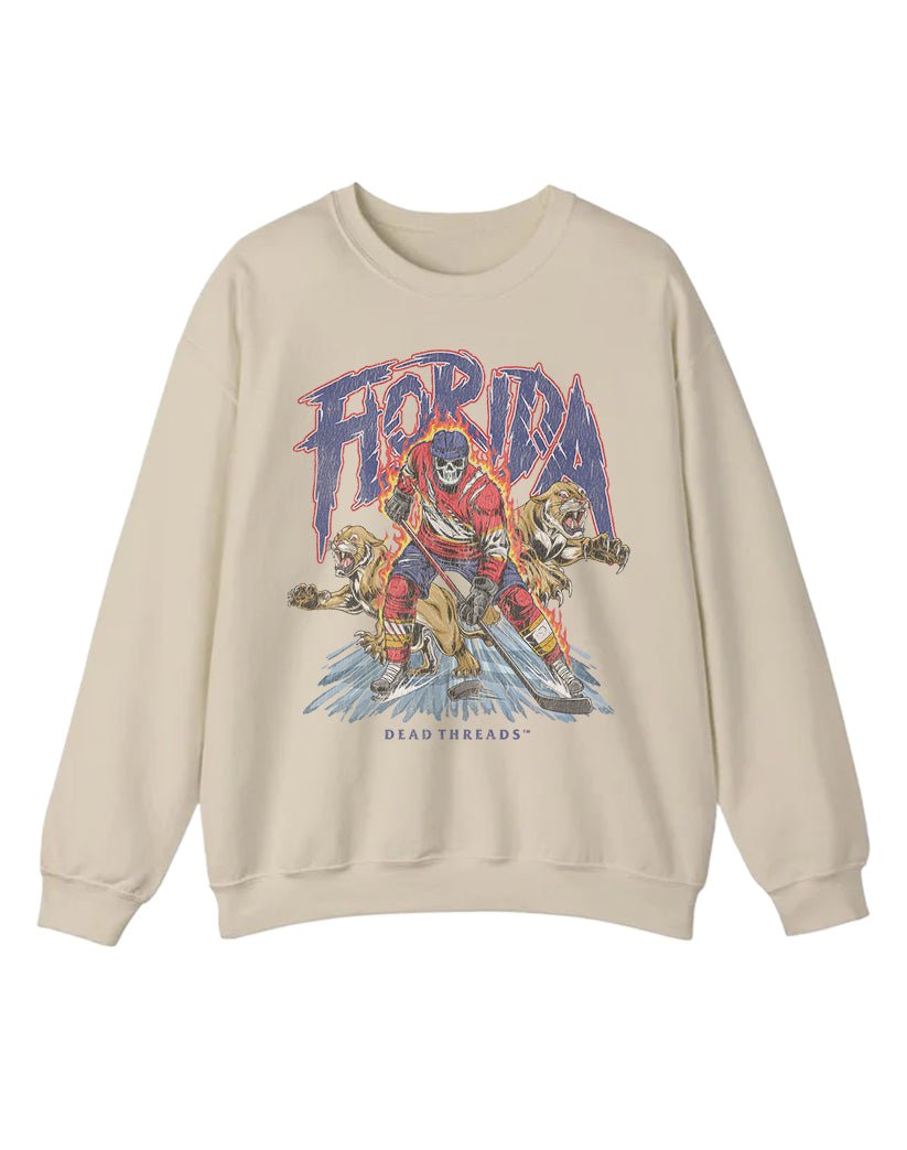 FLORIDA HOCKEY CREWNECK SWEATSHIRT – Sweatshirt – Dead Threads Apparel