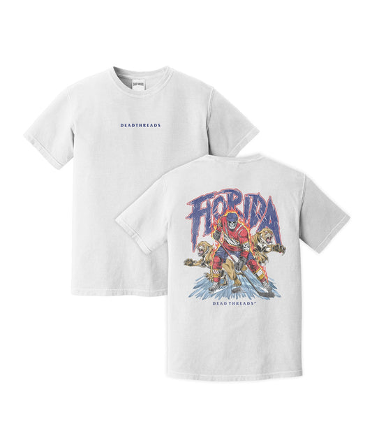 FLORIDA HOCKEY - “DT ESSENTIAL" PREMIUM T - SHIRT – T-Shirt – Dead Threads Apparel