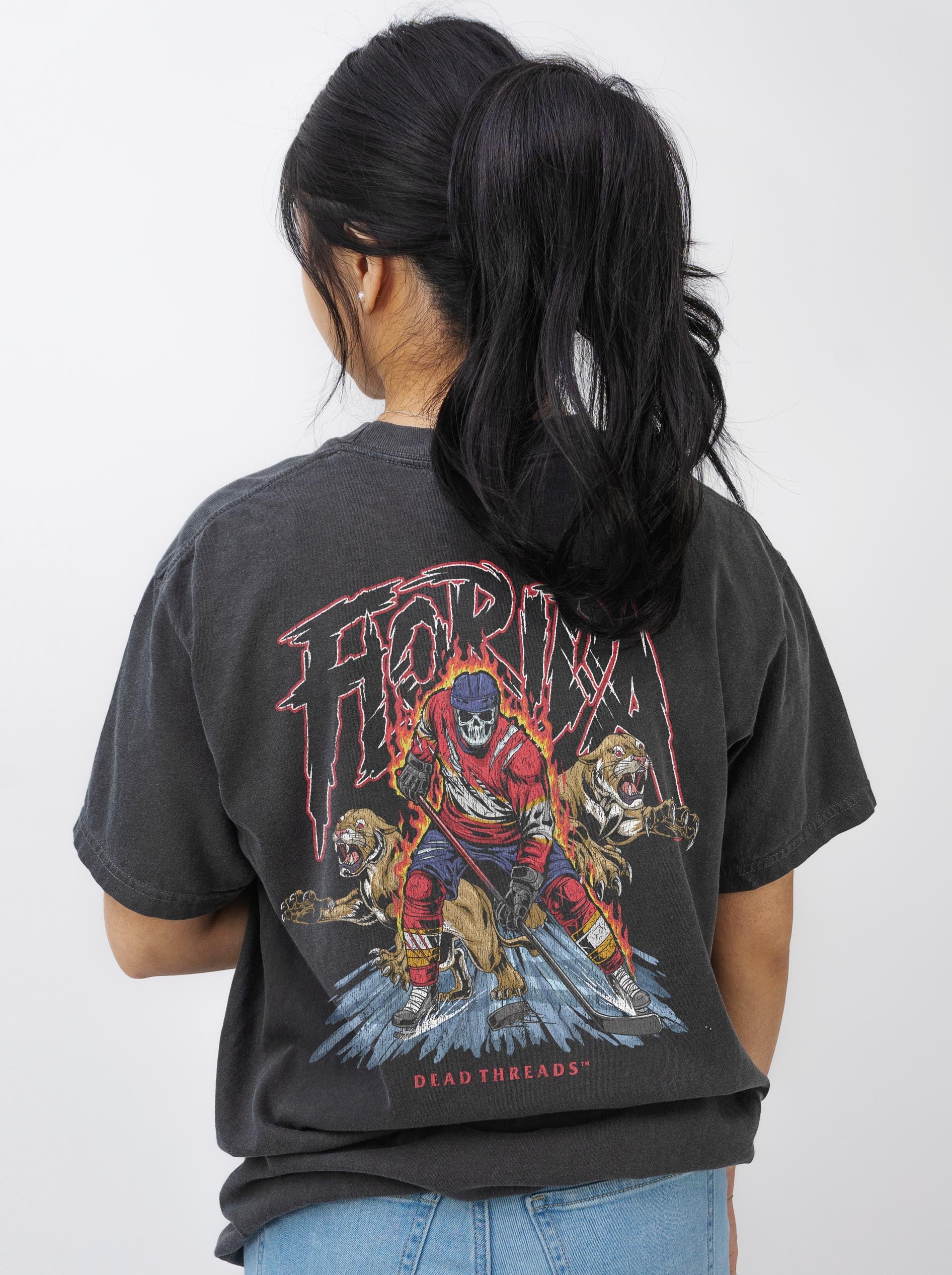 FLORIDA HOCKEY - “DT ESSENTIAL" PREMIUM T - SHIRT – T-Shirt – Dead Threads Apparel