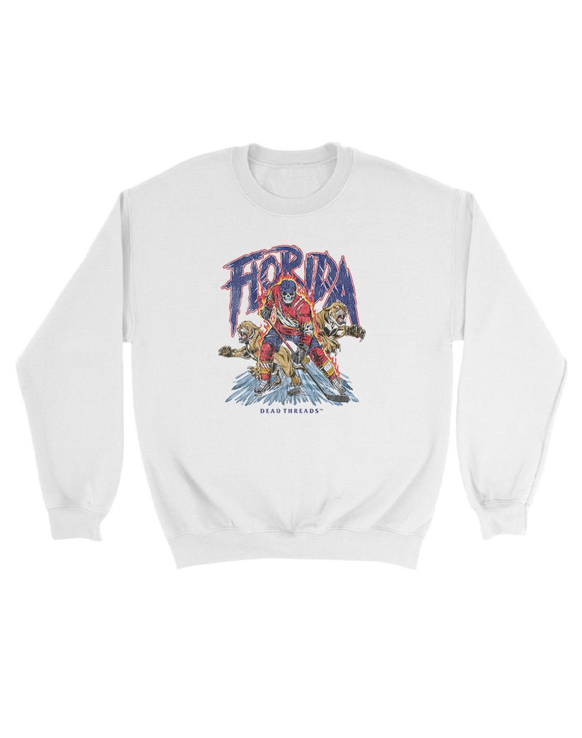 FLORIDA HOCKEY KIDS CREWNECK SWEATSHIRT – Kids clothes – Dead Threads Apparel
