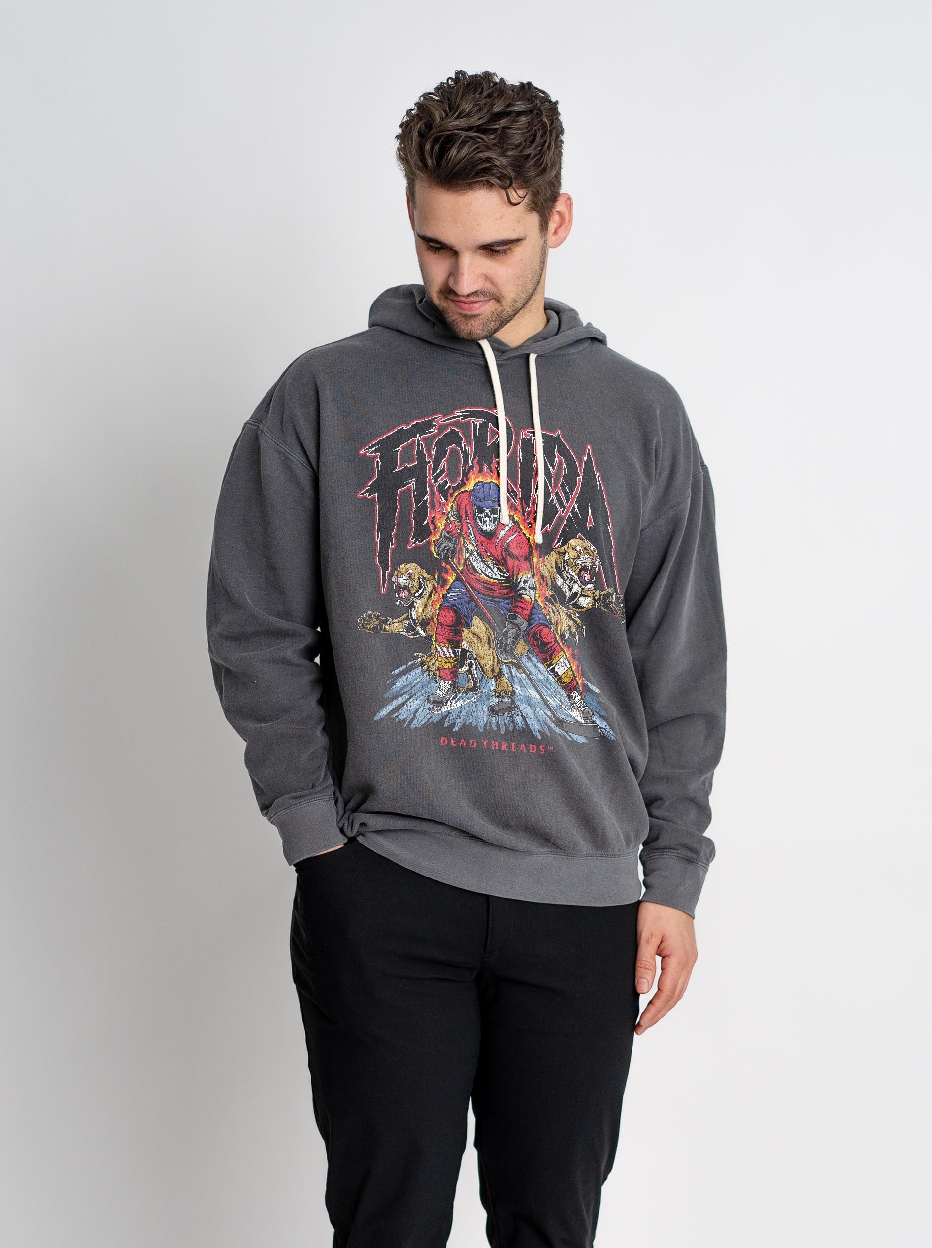 FLORIDA HOCKEY - LIGHTWEIGHT HOODIE – Lightweight – Dead Threads Apparel
