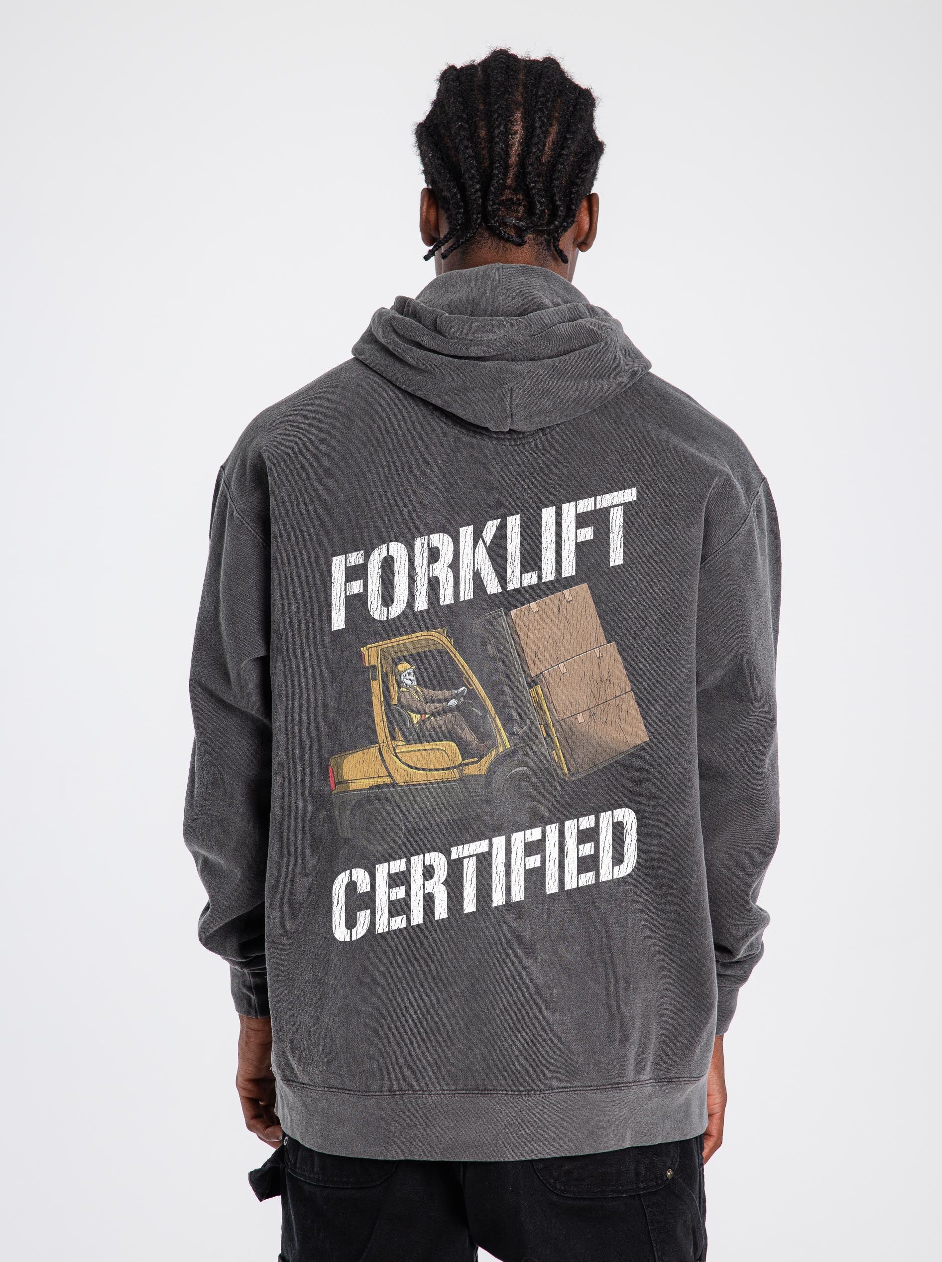 FORKLIFT CERTIFIED - “DT ESSENTIAL" HOODIE – Hoodie – Dead Threads Apparel