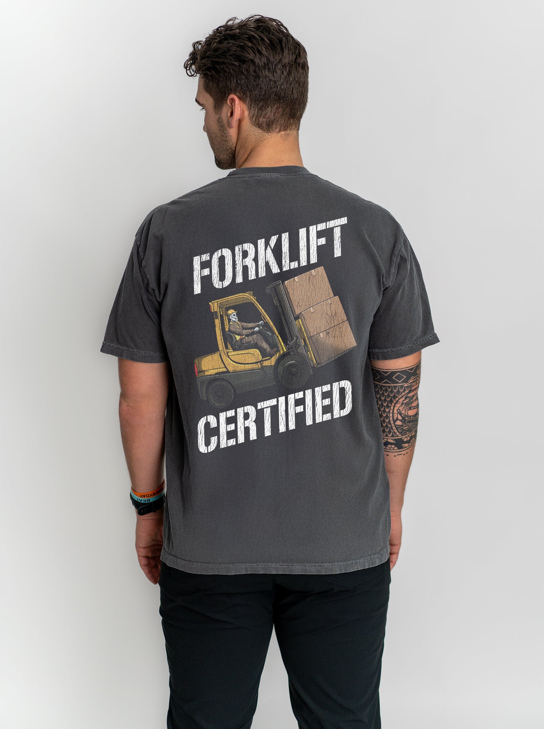 FORKLIFT CERTIFIED - “DT ESSENTIAL" PREMIUM T - SHIRT – T-Shirt – Dead Threads Apparel